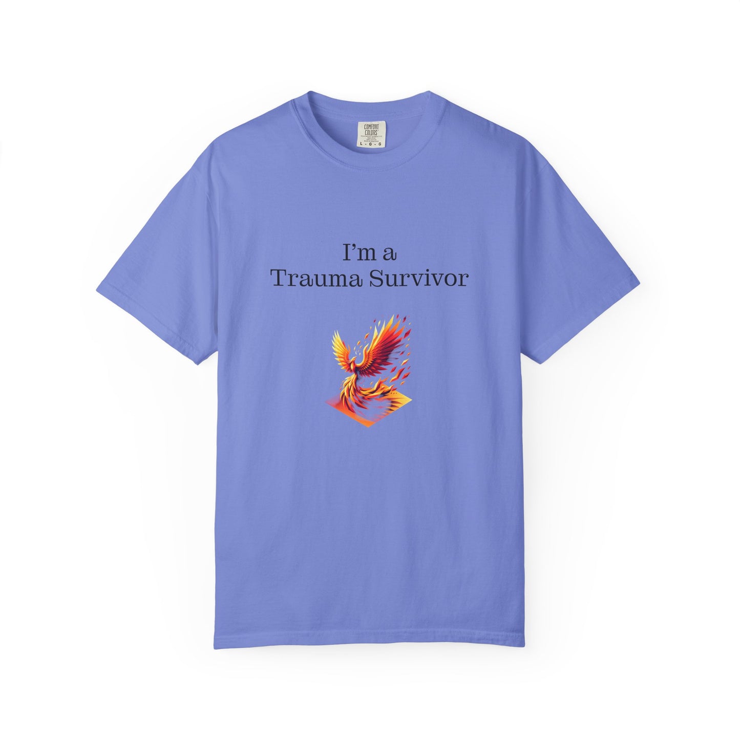 Trauma Survivor Unisex Garment-Dyed T-Shirt - Empowering Supportive Apparel