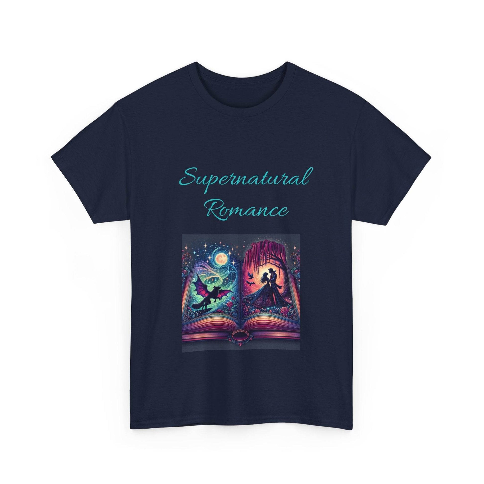 Fantasy - Unisex Heavy Cotton Tee - Supernatural Romance - The Dreamer's Bookshop.