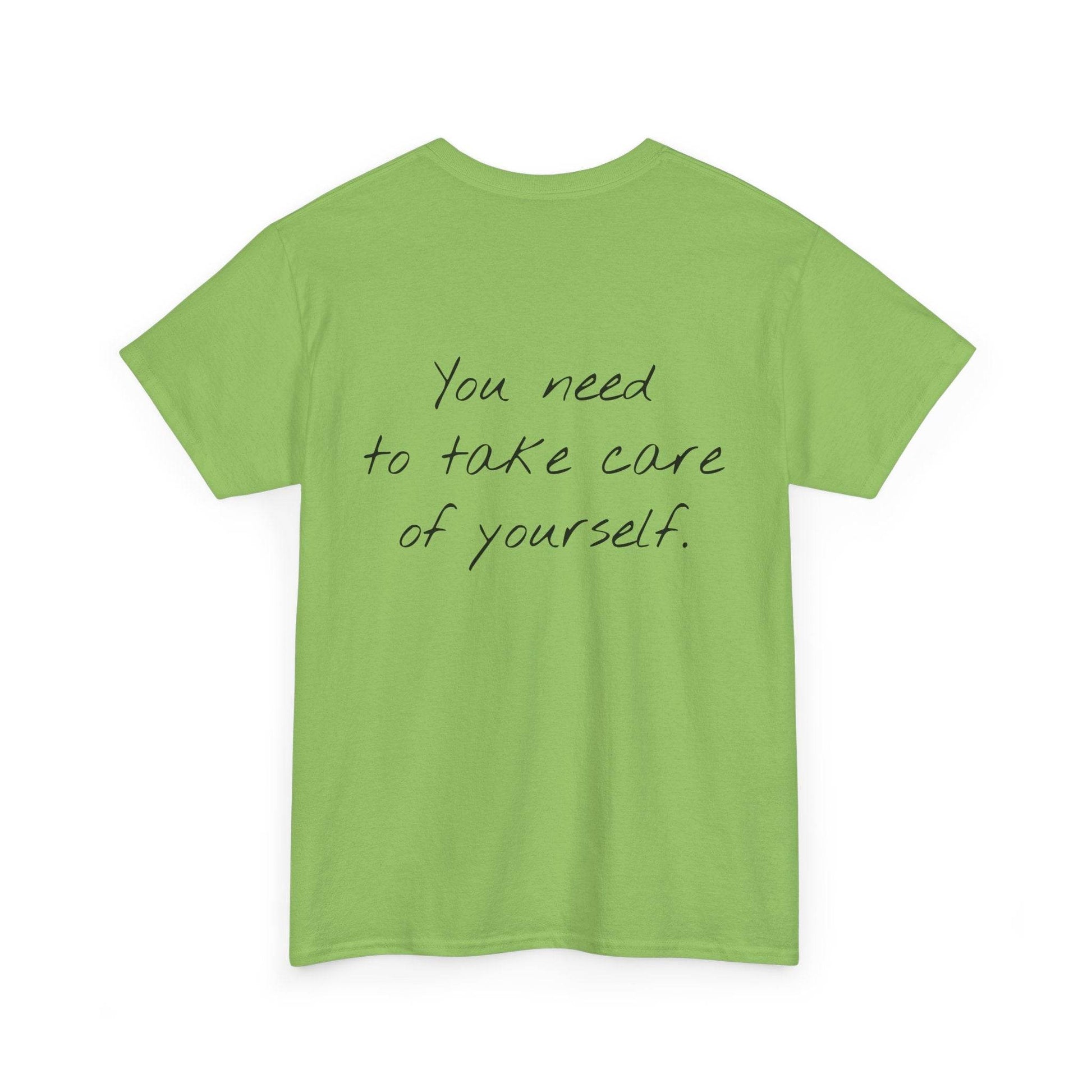 Take Care - Unisex Heavy Cotton Tee - Creative Apparel - The Dreamer's Bookshop.