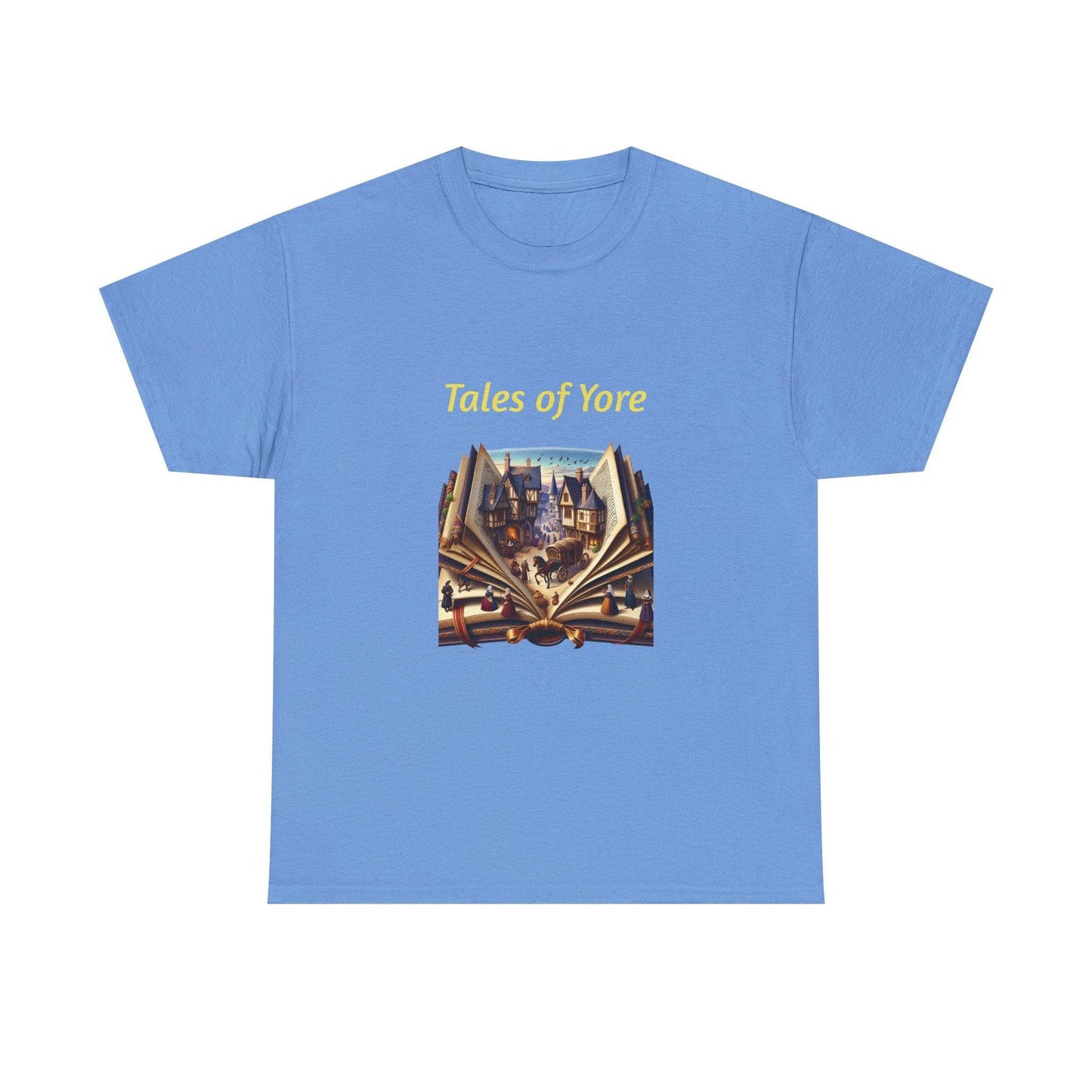 Tales of Yore - Graphic Tee - Unisex Heavy Cotton T-Shirt Historical Books - The Dreamer's Bookshop.