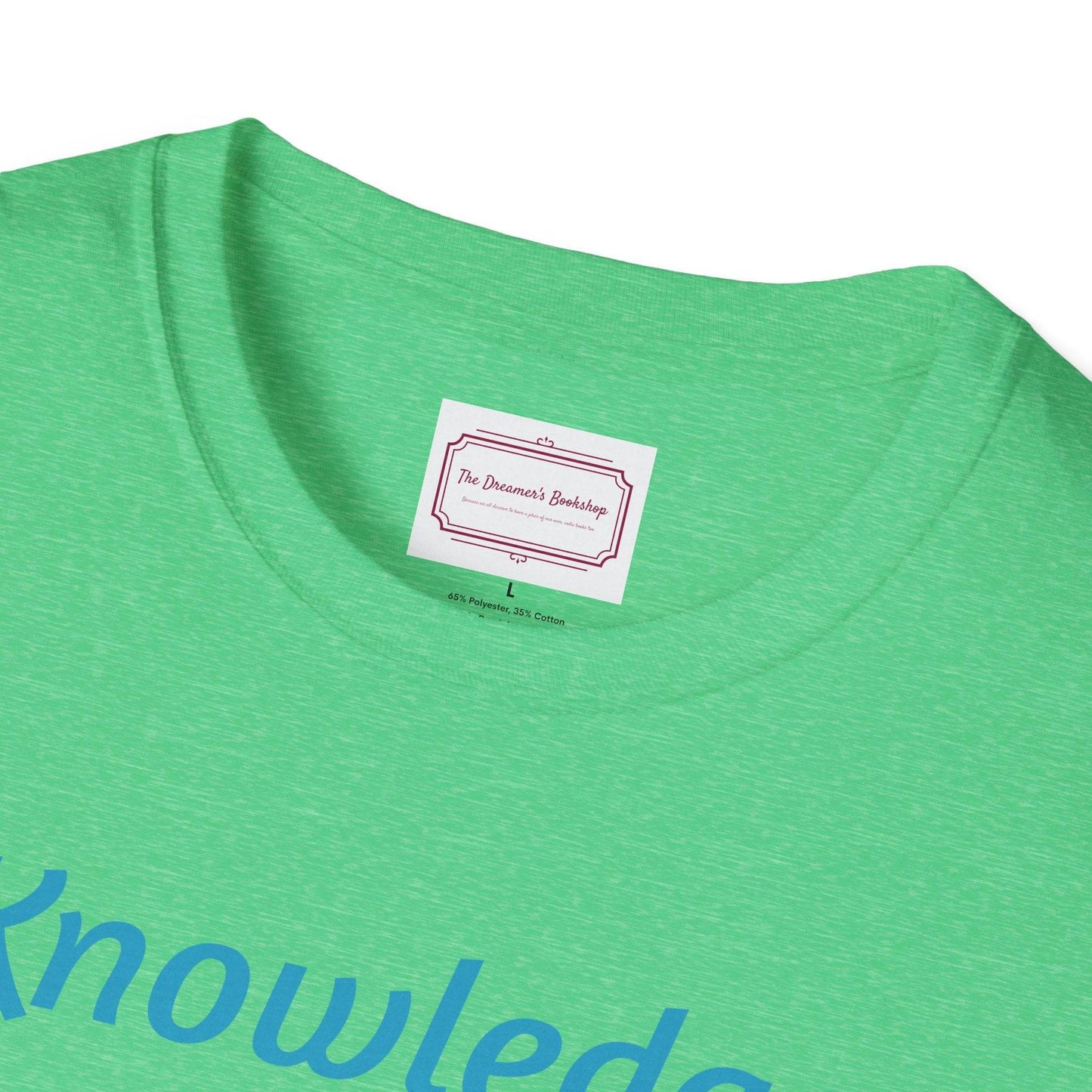 Knowledge Keeper Owl T-Shirt for Book Lovers - Proud Reader - The Dreamer's Bookshop.