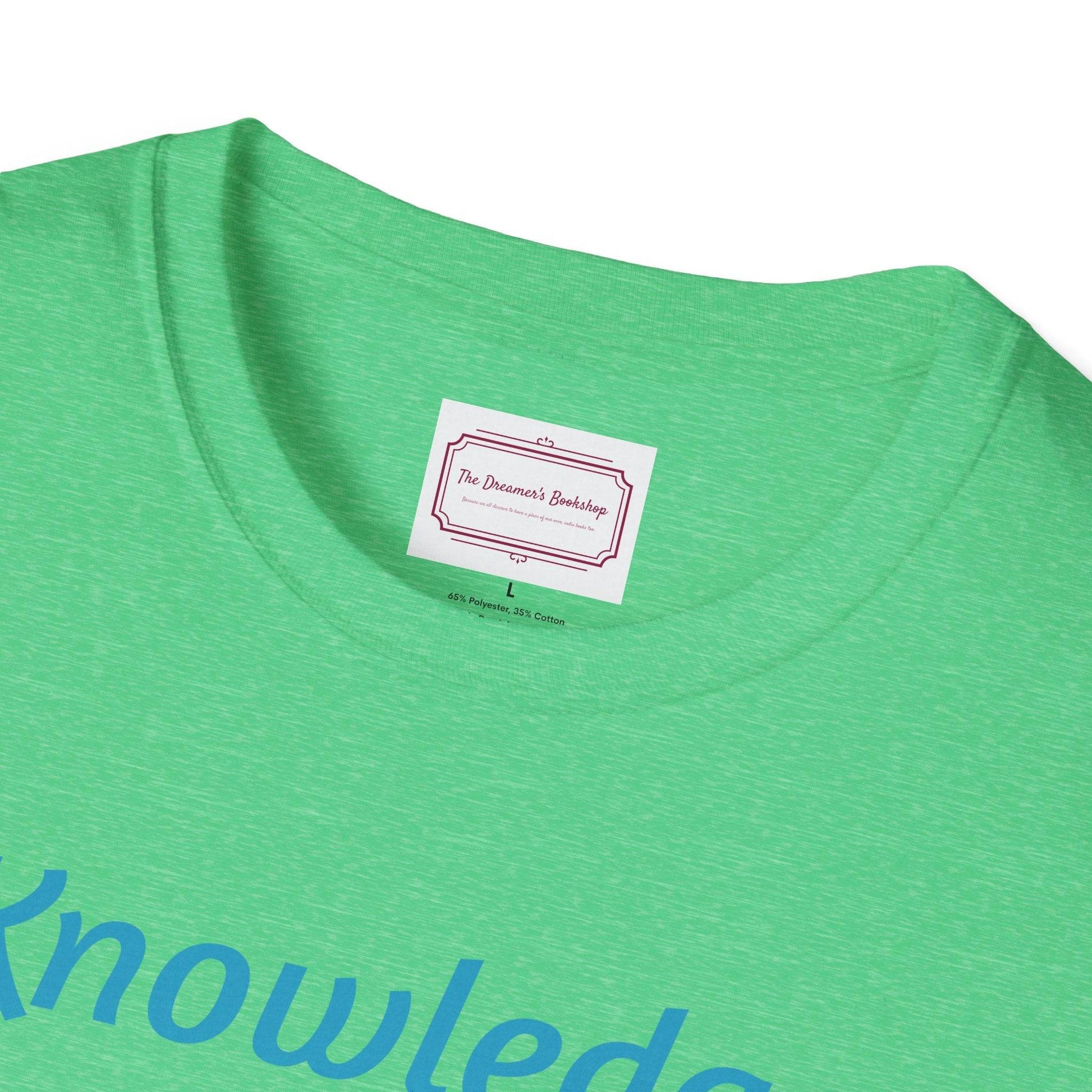 Knowledge Keeper Owl T-Shirt for Book Lovers - Proud Reader - The Dreamer's Bookshop.
