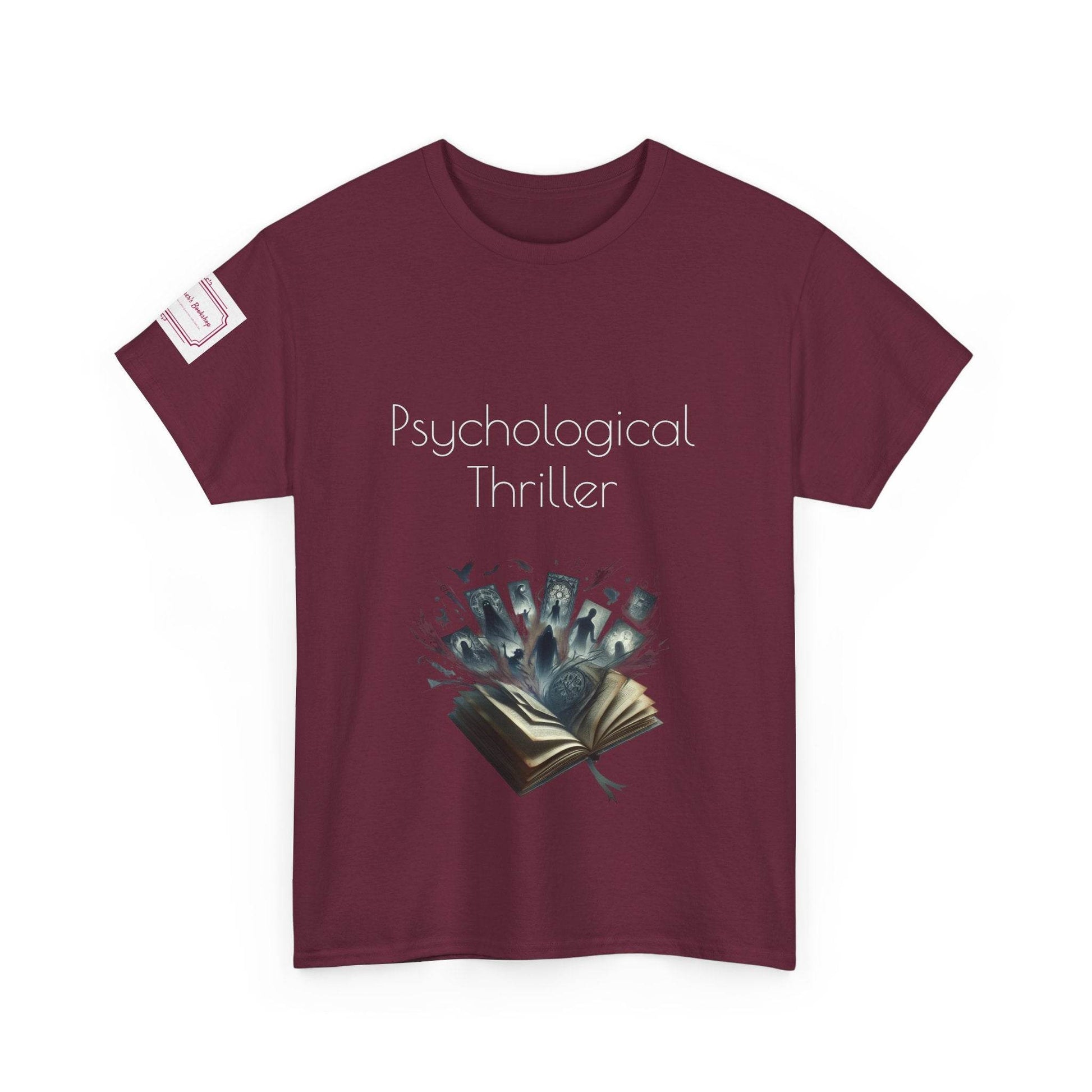 Fiction - Unisex Heavy Cotton Tee - Psychological Thriller - The Dreamer's Bookshop.
