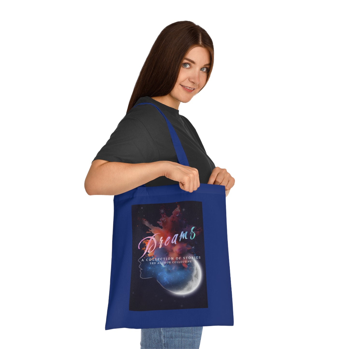 Inspirational Cotton Tote Bag - "Dreams" by The Dreamer's Bookshop