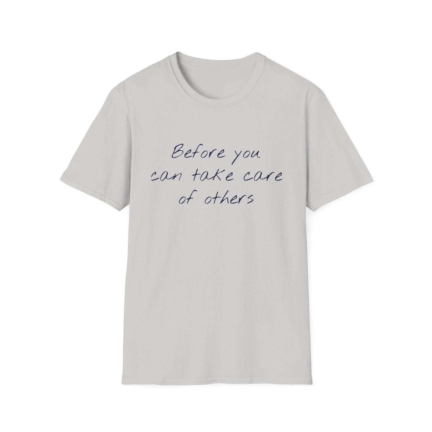 Unisex Softstyle T-Shirt - 'Take Care' Inspirational - The Dreamer's Bookshop.