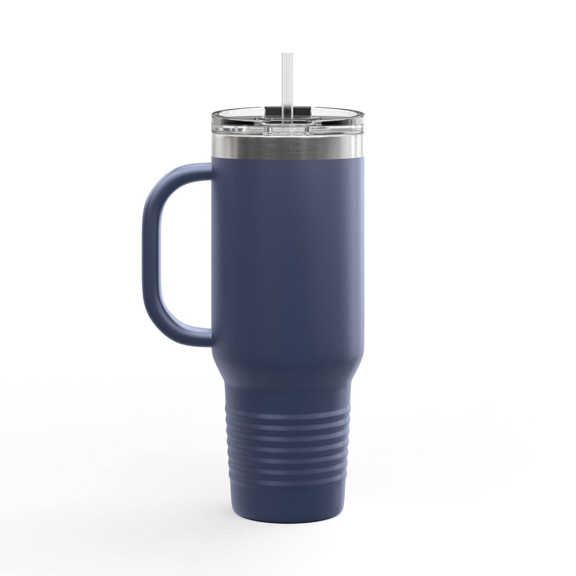 Quiet I'm Writing Insulated Travel Mug - 40oz Red Coffee Cup - The Dreamer's Bookshop.