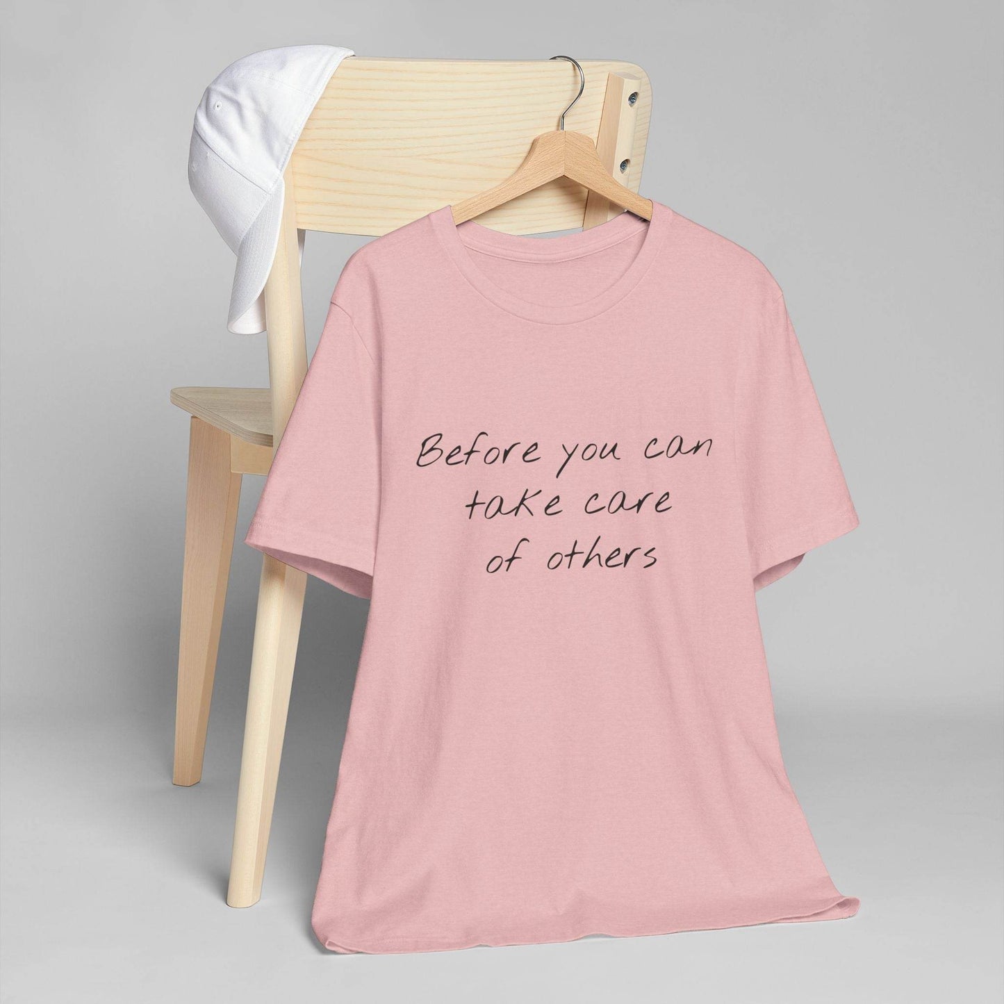 Unisex Jersey T-Shirt - 'Take Care' Inspirational - The Dreamer's Bookshop.
