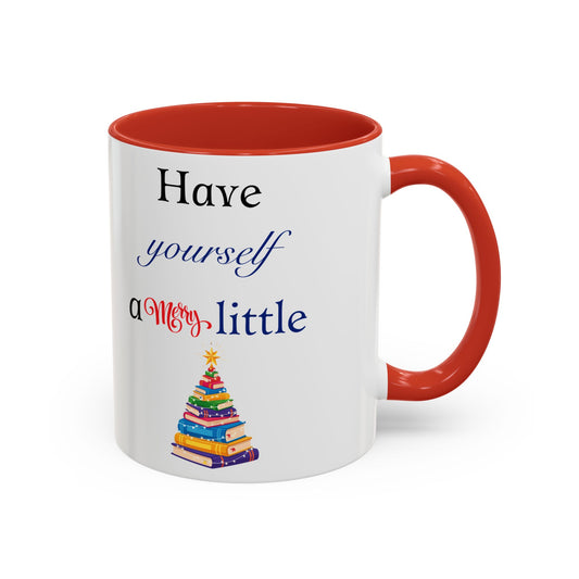 A Merry Little Bookmas - Coffee Mug - Gift for Book Lovers