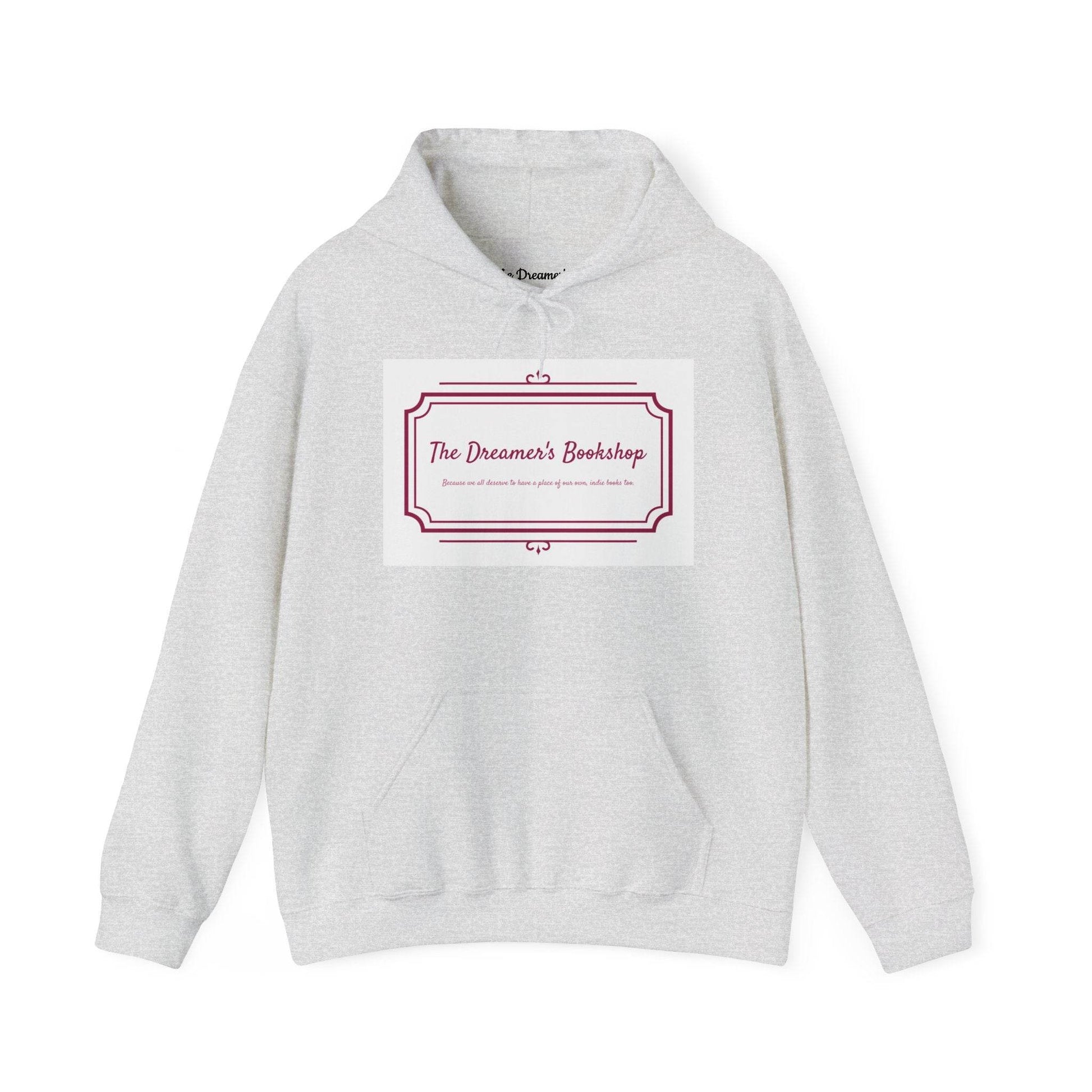The Dreamer's Bookshop Unisex Hooded Sweatshirt - Cozy Literary Apparel - The Dreamer's Bookshop.