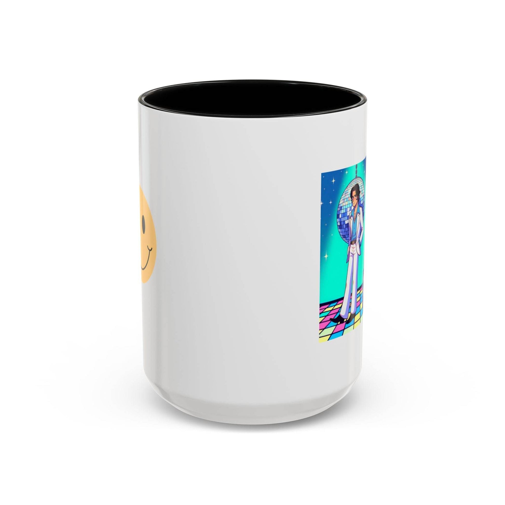 Party Vibe Accent Coffee Mug - Fun Reading Motivation Design - The Dreamer's Bookshop.