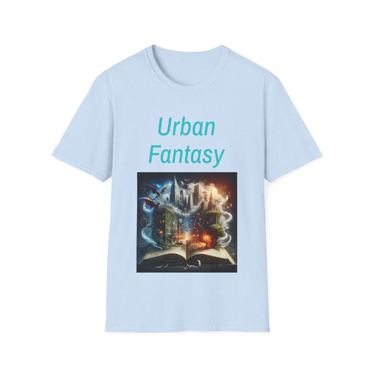 Urban Fantasy Unisex Softstyle T-Shirt - Perfect for Book Lovers & Fantasy Fans - The Dreamer's Bookshop.