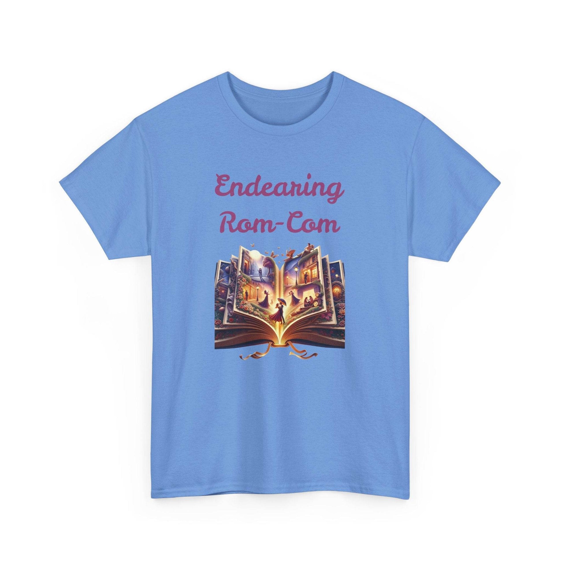Endearing - Graphic Tee - Unisex Heavy Cotton T-Shirt Rom-Com Books - The Dreamer's Bookshop.