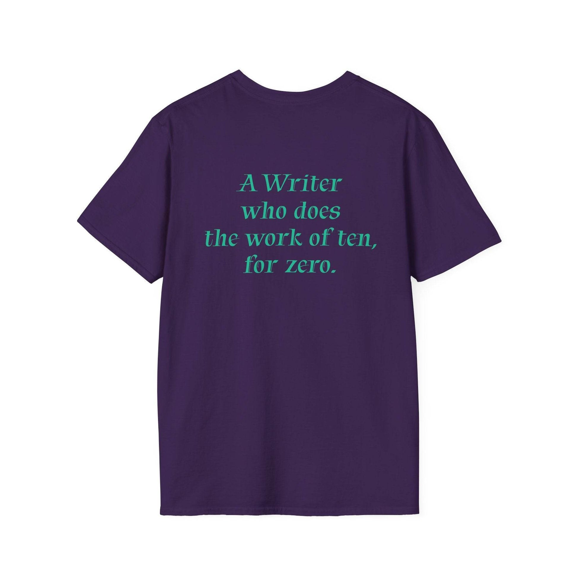 Unisex Softstyle T-Shirt - 'Indie Author' Inspirational - The Dreamer's Bookshop.