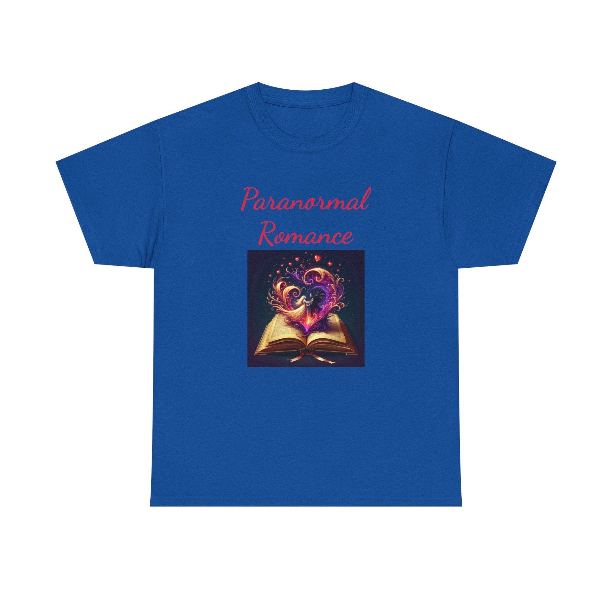 Fiction - Graphic Tee - Unisex Heavy Cotton T-Shirt Paranormal Romance - The Dreamer's Bookshop.