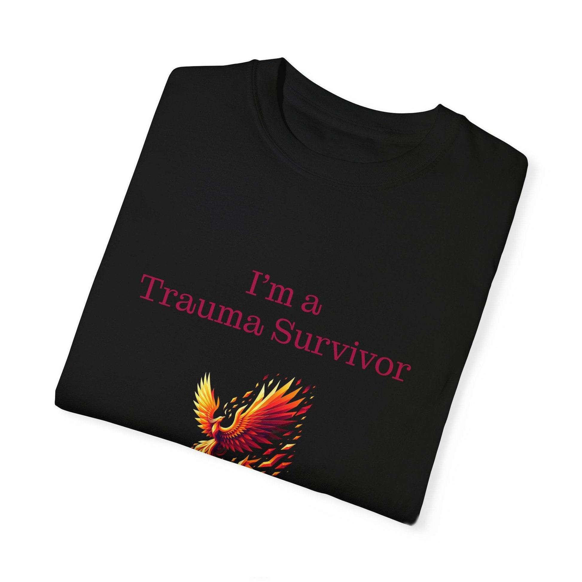 Trauma Survivor Unisex T-Shirt - Empowering Tee for Healthcare Awareness - The Dreamer's Bookshop.