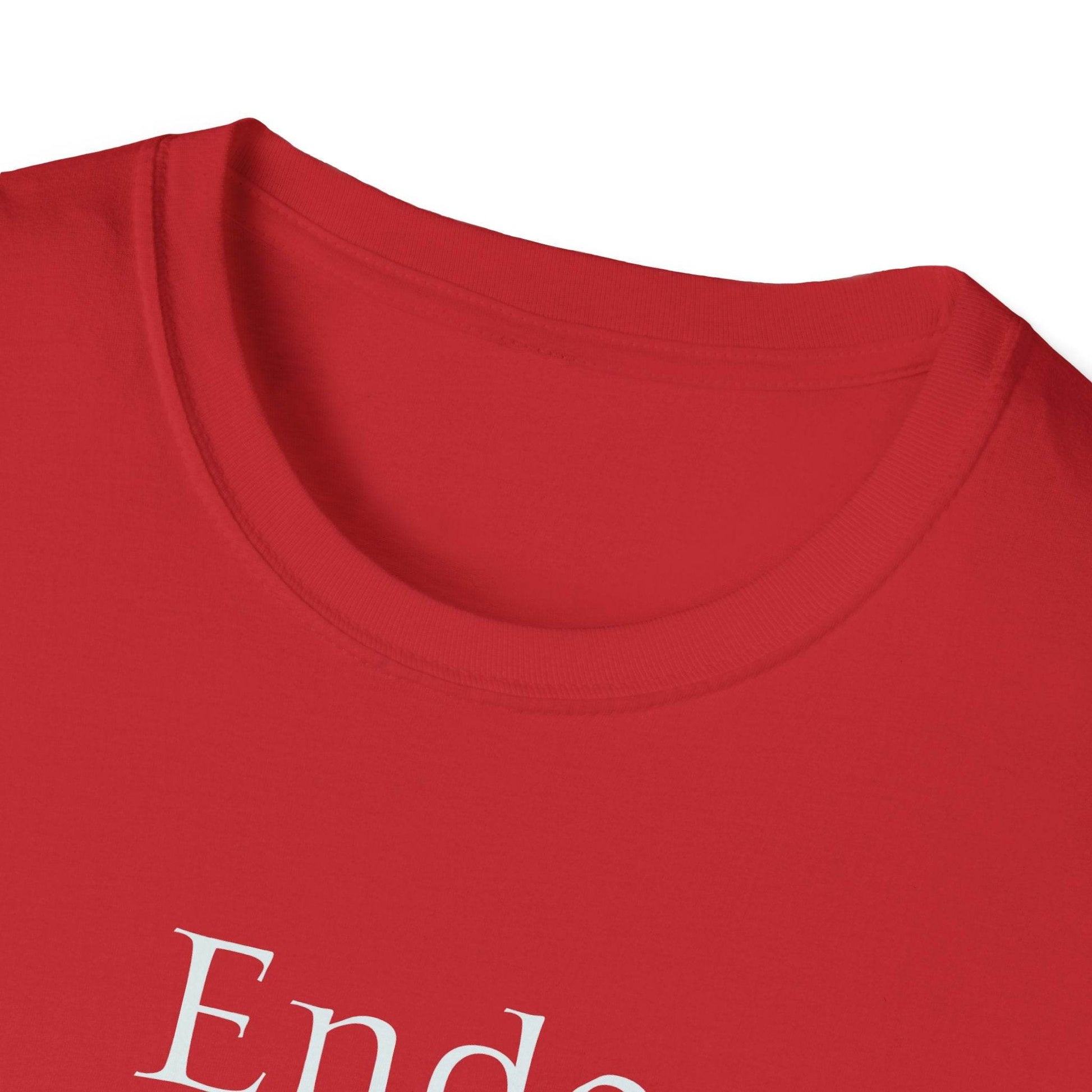 Endometriosis Warrior Unisex Softstyle T-Shirt - Empowering Battle for Women's Health - The Dreamer's Bookshop.