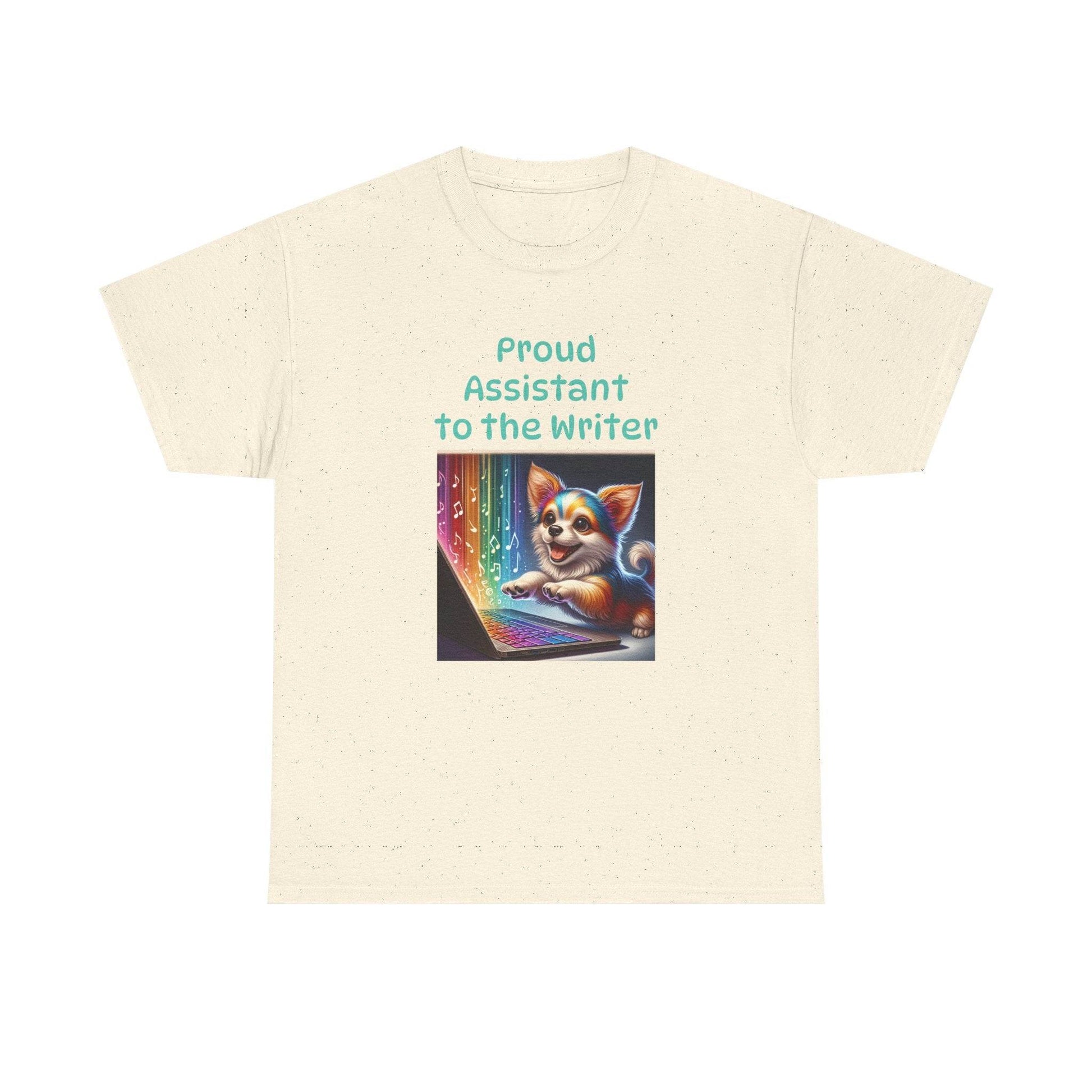 Assistant Writer - A Unisex Heavy Cotton Tee - Perfect Gift for Book Lovers - The Dreamer's Bookshop.