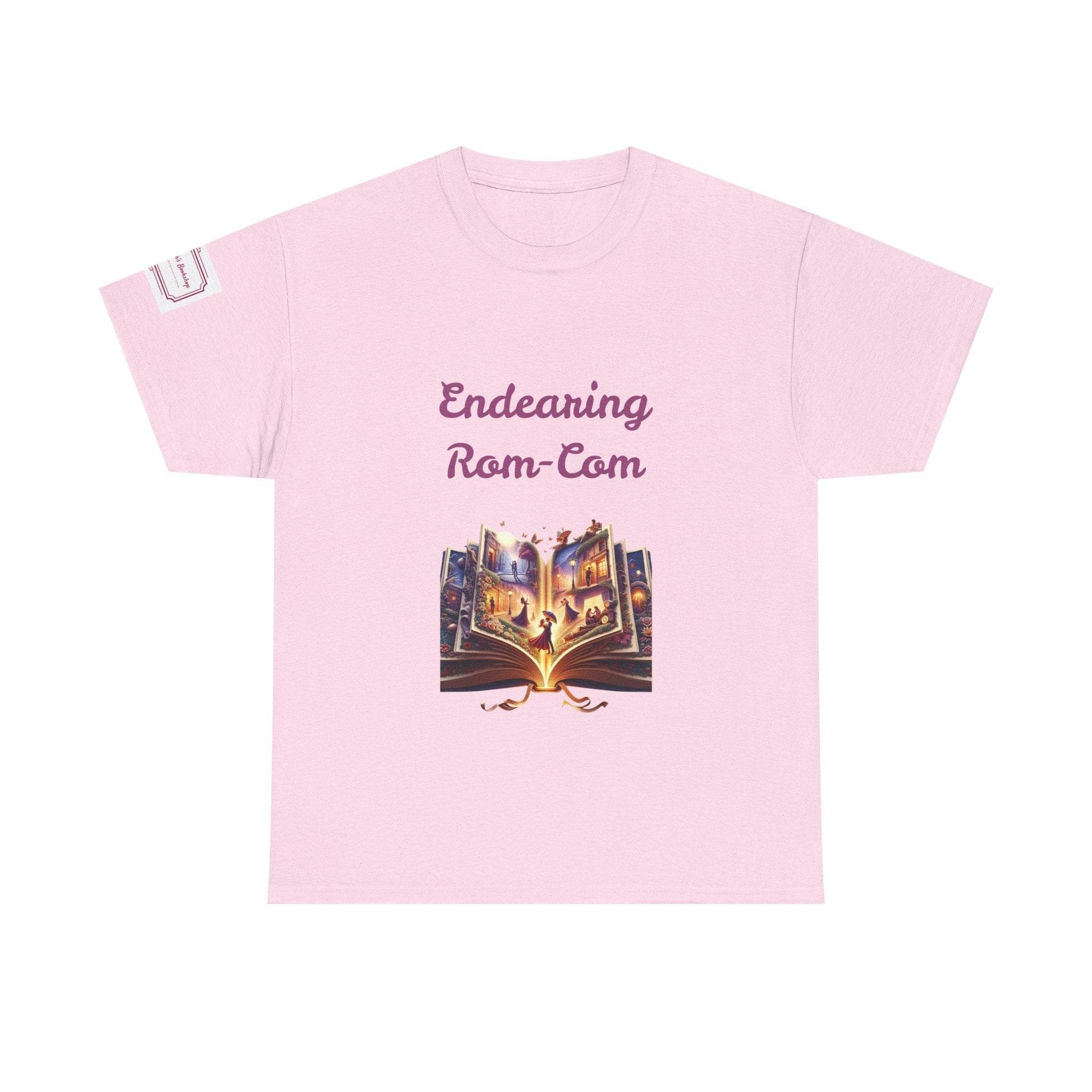 Endearing - Unisex Heavy Cotton Tee - Rom-Com Books - The Dreamer's Bookshop.
