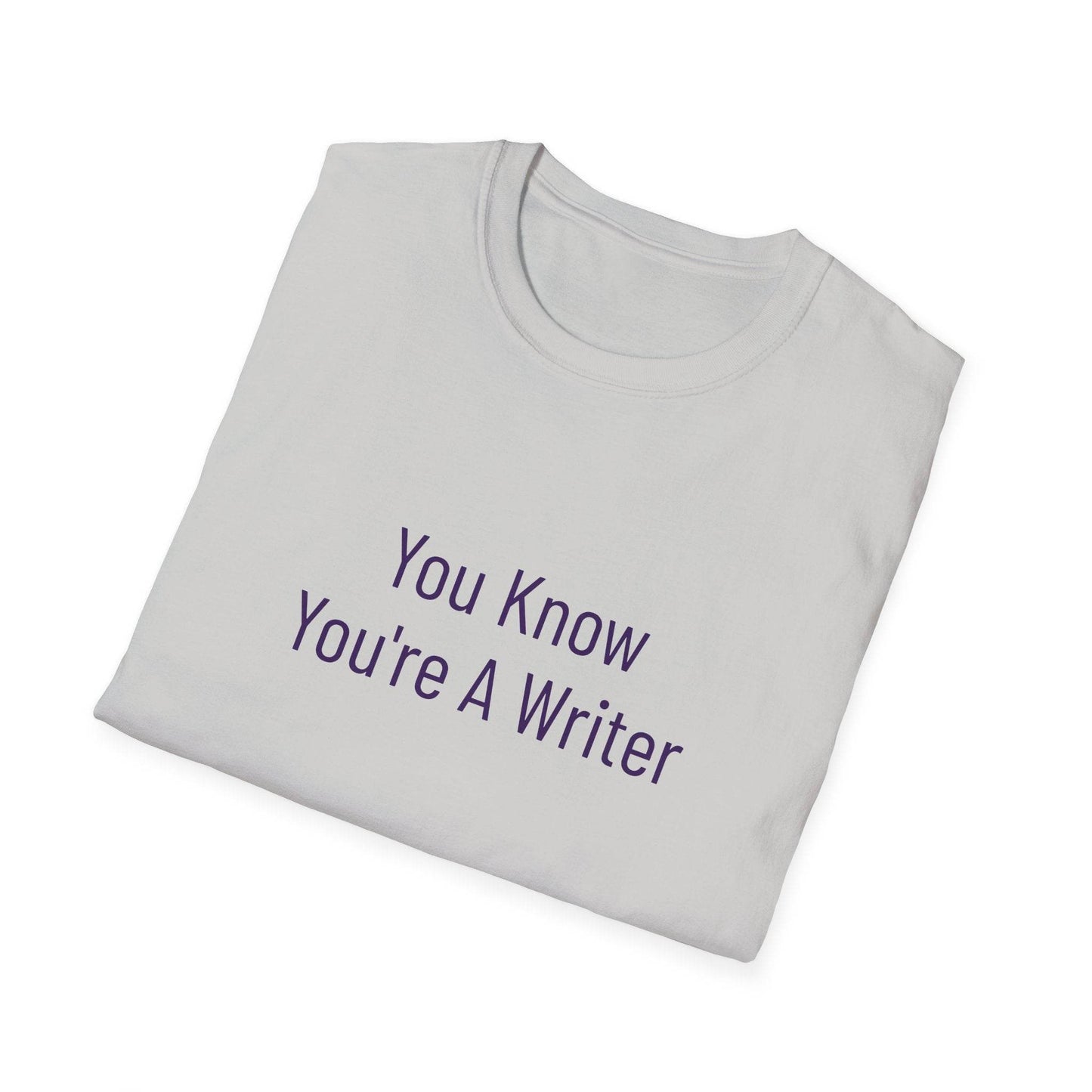 Unisex Softstyle T-Shirt - 'You Know' Philosophical - The Dreamer's Bookshop.