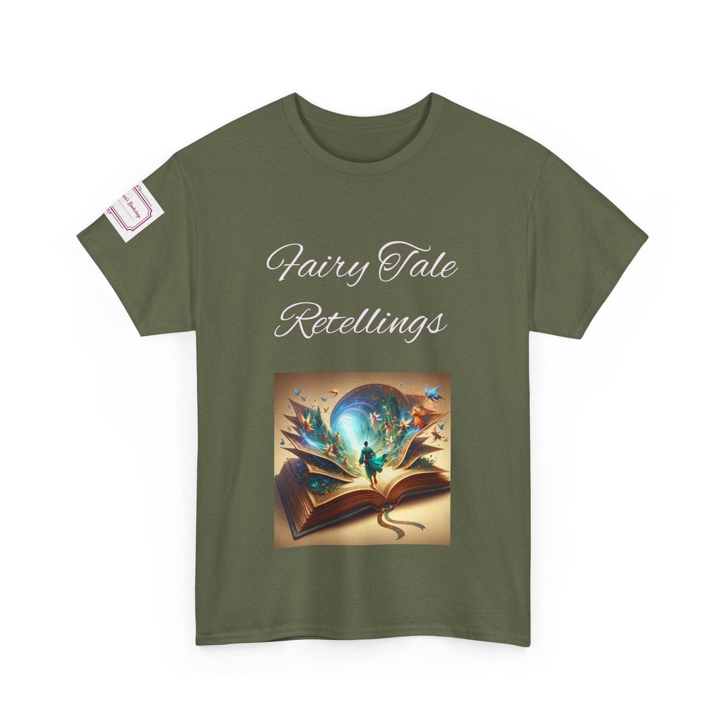 Fiction - Unisex Heavy Cotton Tee - Fairy Tale Retellings - The Dreamer's Bookshop.
