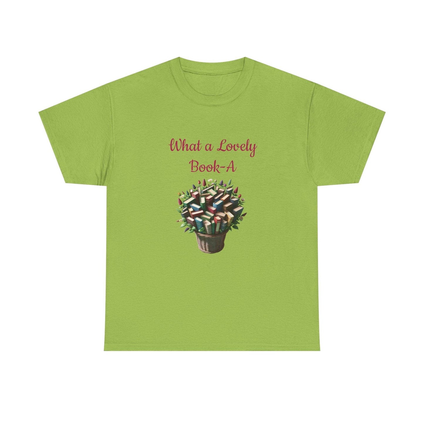 What a Lovely Book-A Unisex Heavy Cotton Tee - Perfect for Book Lovers - The Dreamer's Bookshop.
