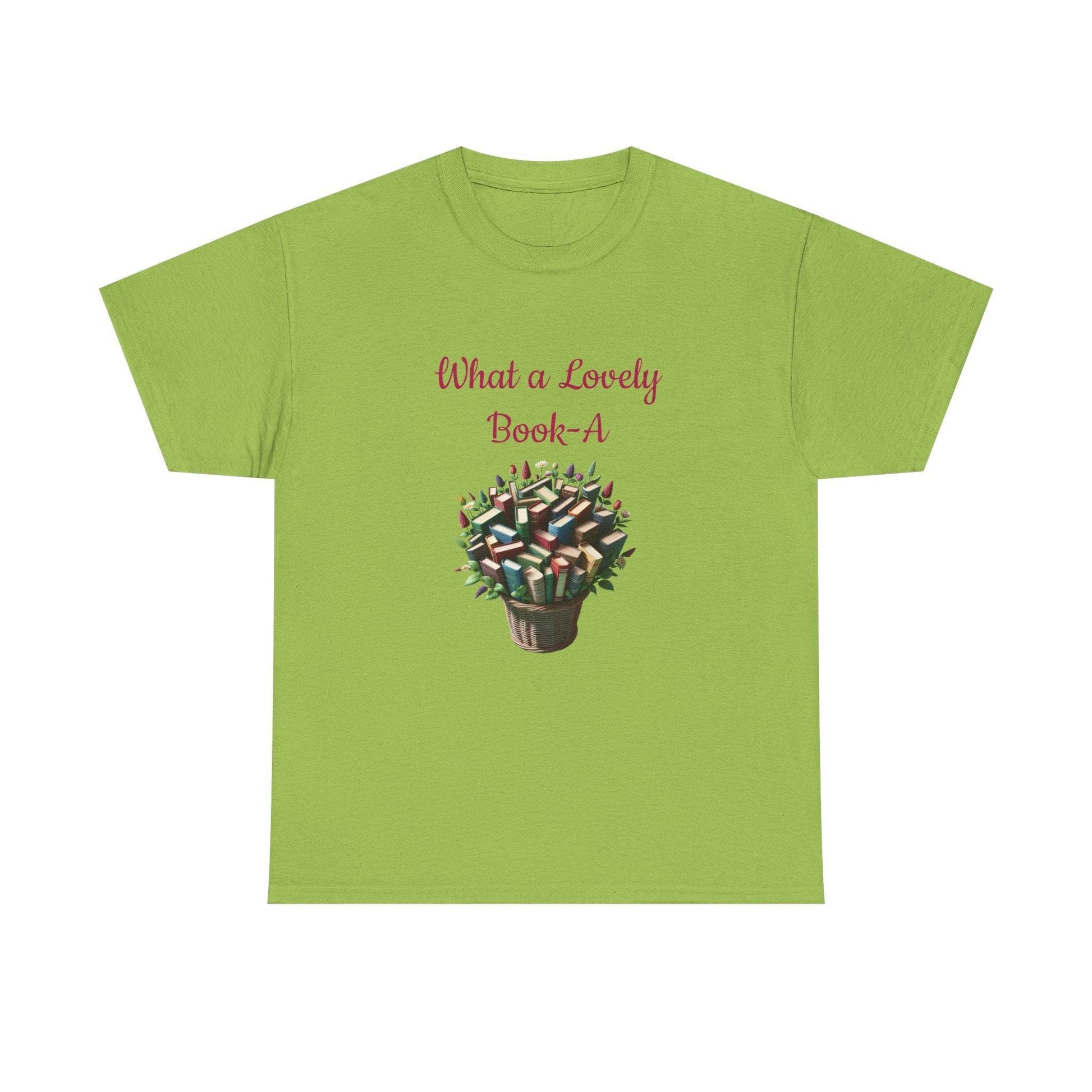 What a Lovely Book-A Unisex Heavy Cotton Tee - Perfect for Book Lovers - The Dreamer's Bookshop.