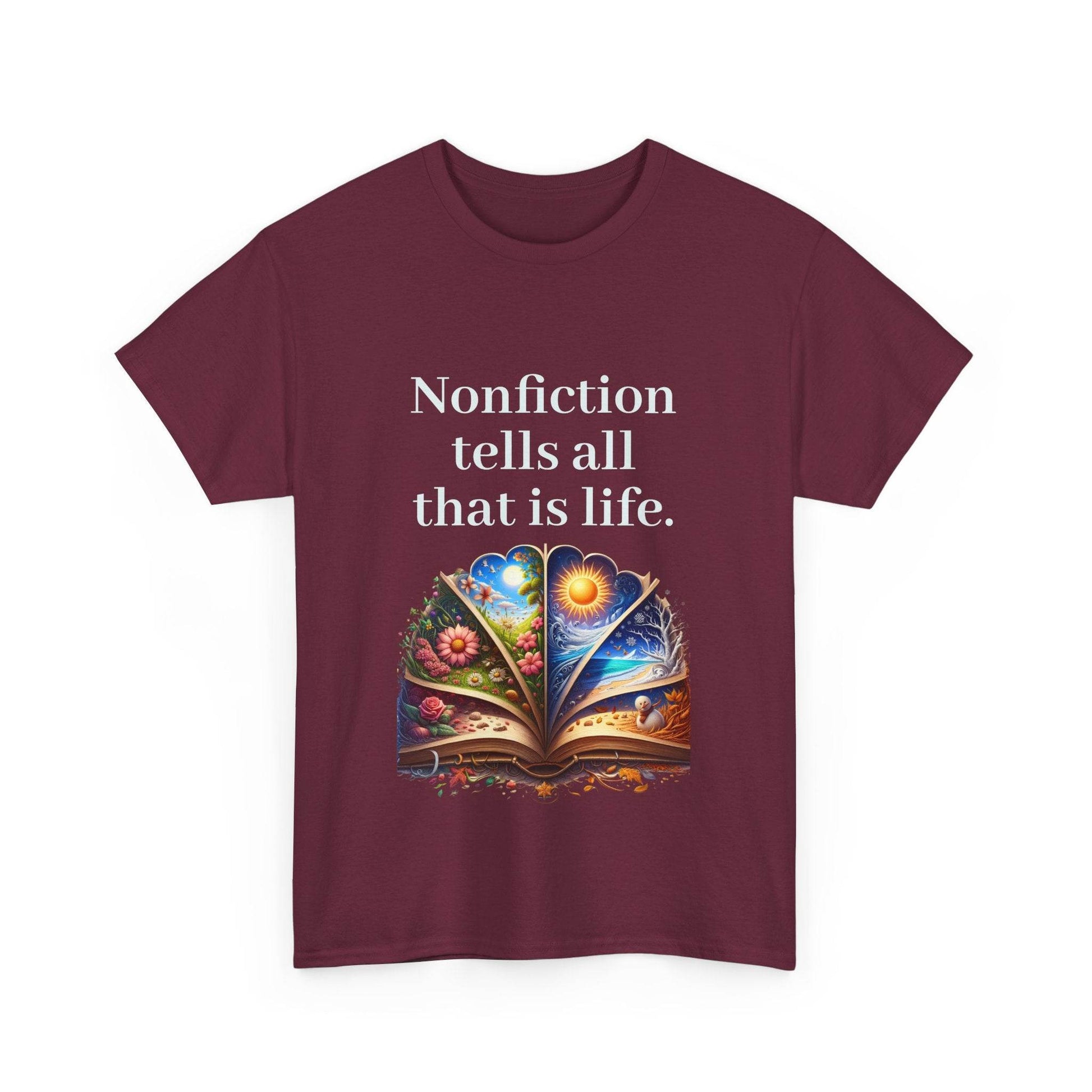 All that is Life - Unisex Heavy Cotton Tee - Nonfiction Books - The Dreamer's Bookshop.