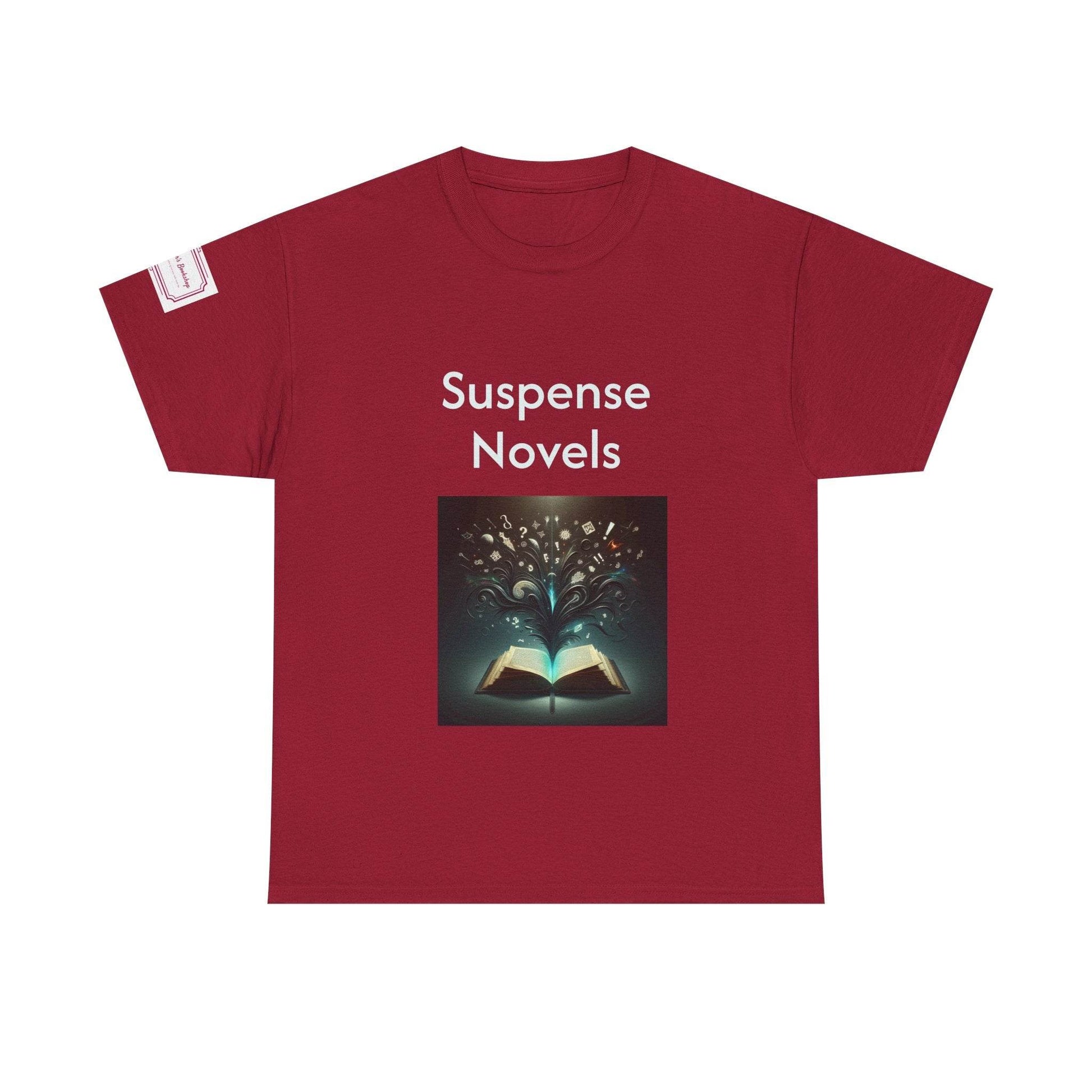 Fiction - Graphic Unisex Heavy Cotton Tee - Suspense Novels - The Dreamer's Bookshop.