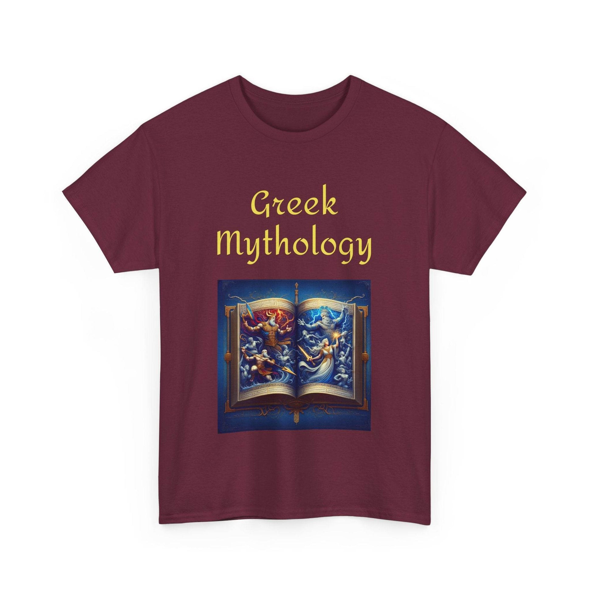 History - Unisex Heavy Cotton Tee - Greek Mythology - The Dreamer's Bookshop.