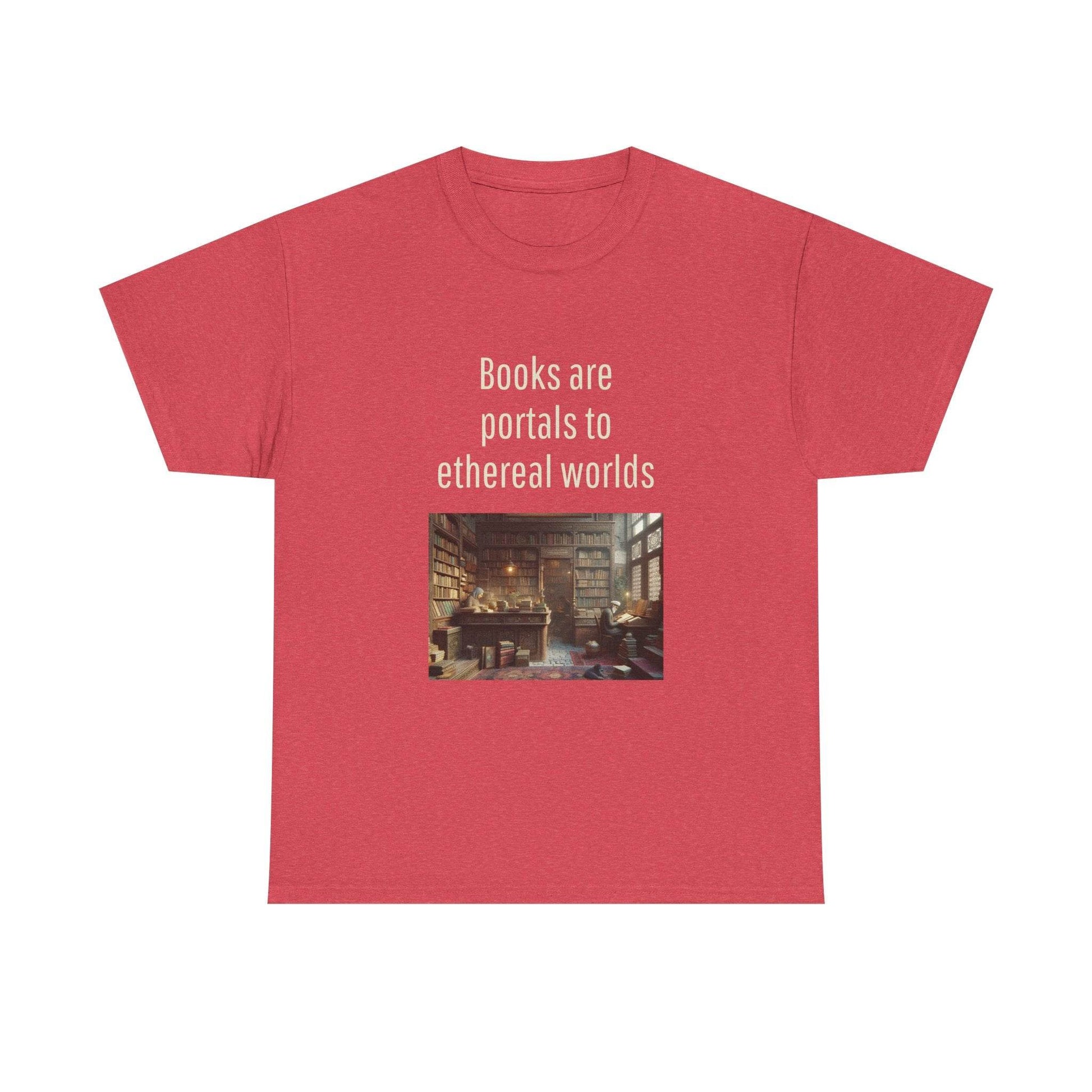 Portals - Unisex Heavy Cotton Tee - Creative Apparel - The Dreamer's Bookshop.