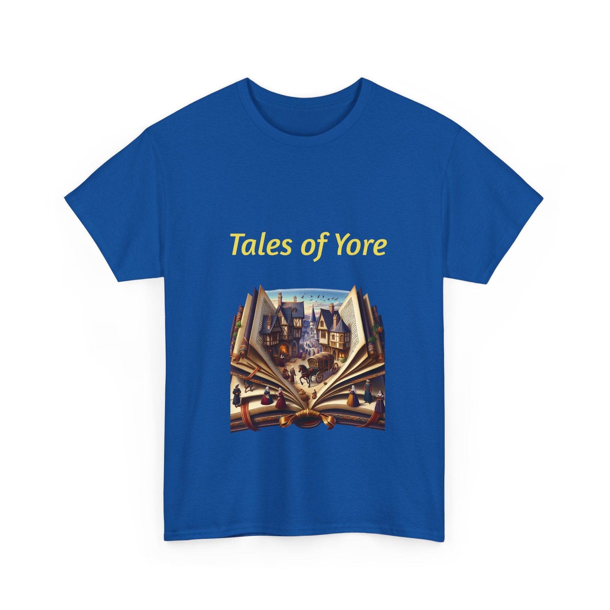 Tales of Yore - Unisex Heavy Cotton Tee - Historical Books - The Dreamer's Bookshop.