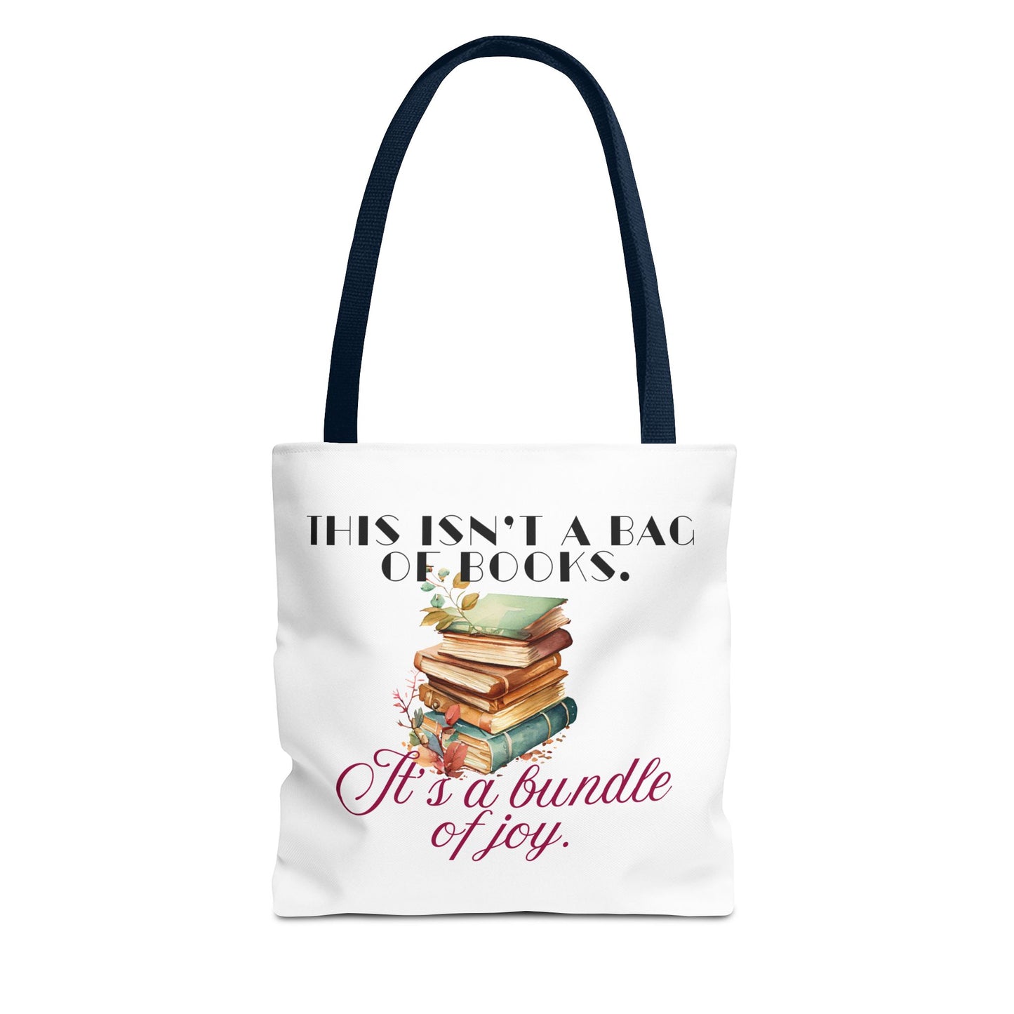 This isn't a Bag of Books - Tote Bag - Cozy Autumn Design