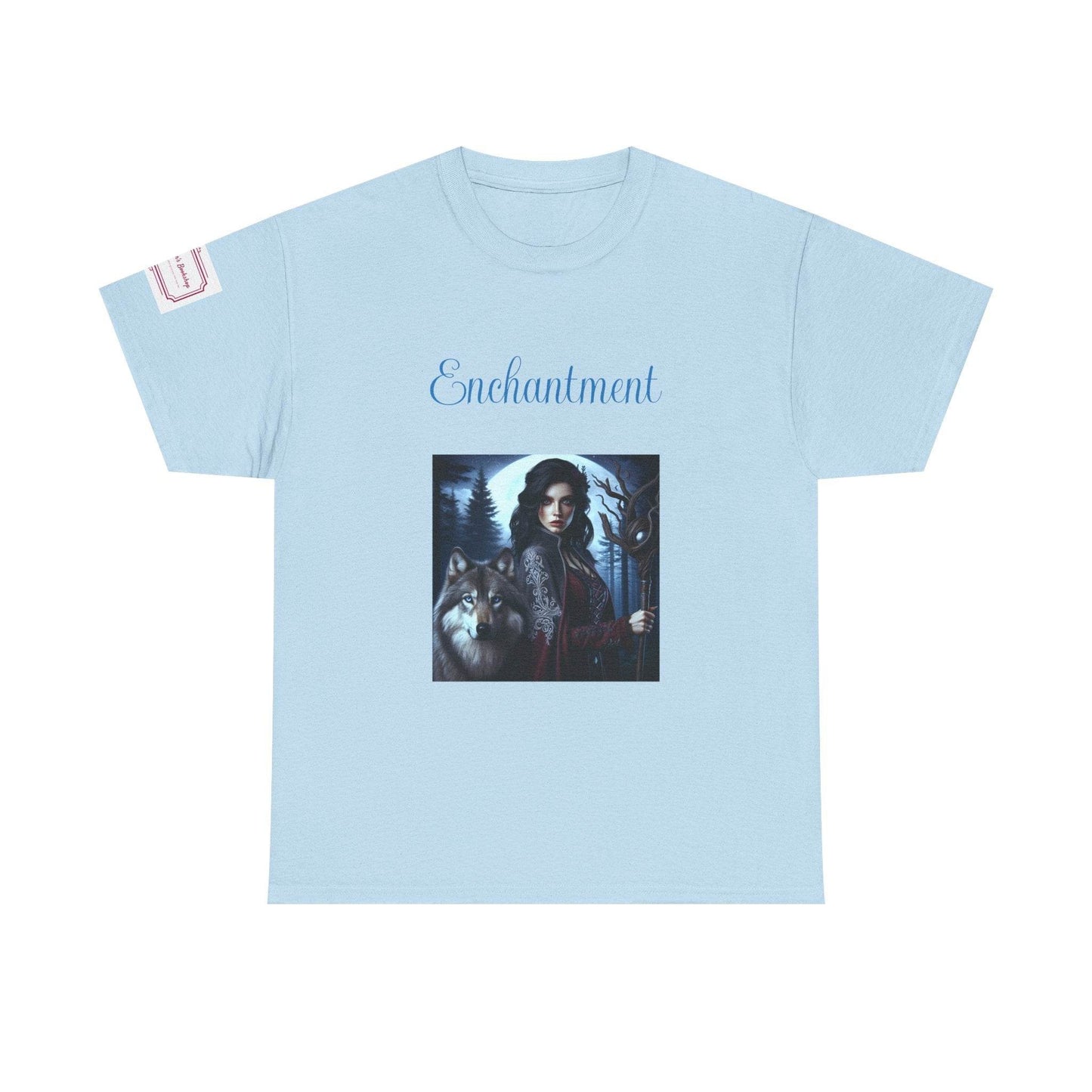 Enchanting Forest Unisex Heavy Cotton Tee - Perfect for Mystical Occasions - The Dreamer's Bookshop.