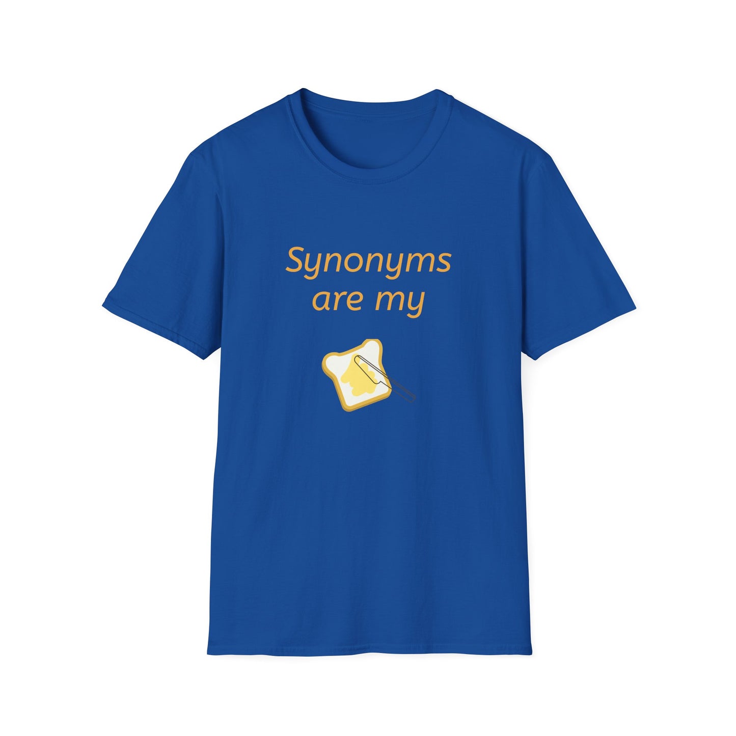"Synonyms Are My Jam" Unisex Softstyle T-Shirt - Wordsmiths - The Dreamer's Bookshop.