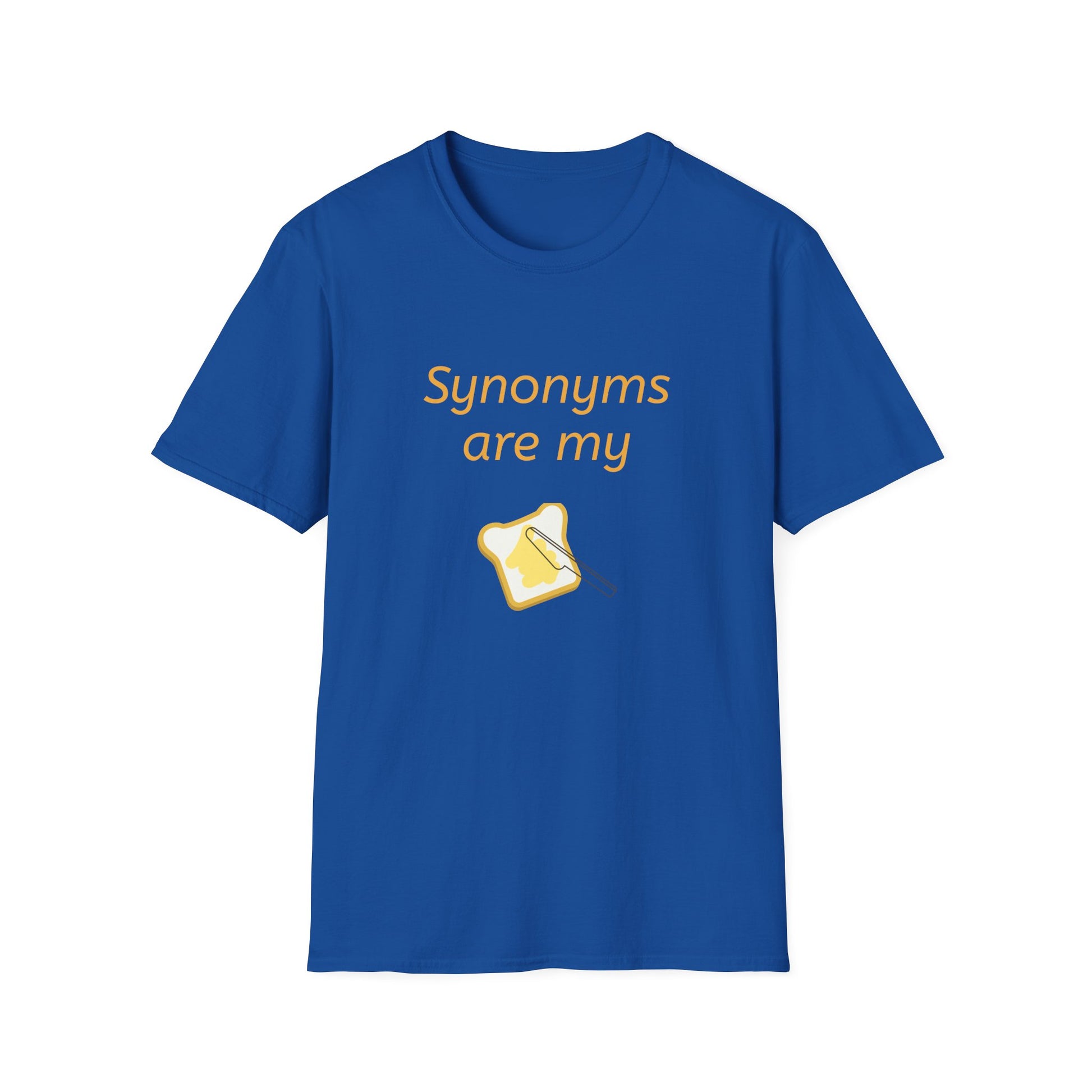 "Synonyms Are My Jam" Unisex Softstyle T-Shirt - Wordsmiths - The Dreamer's Bookshop.