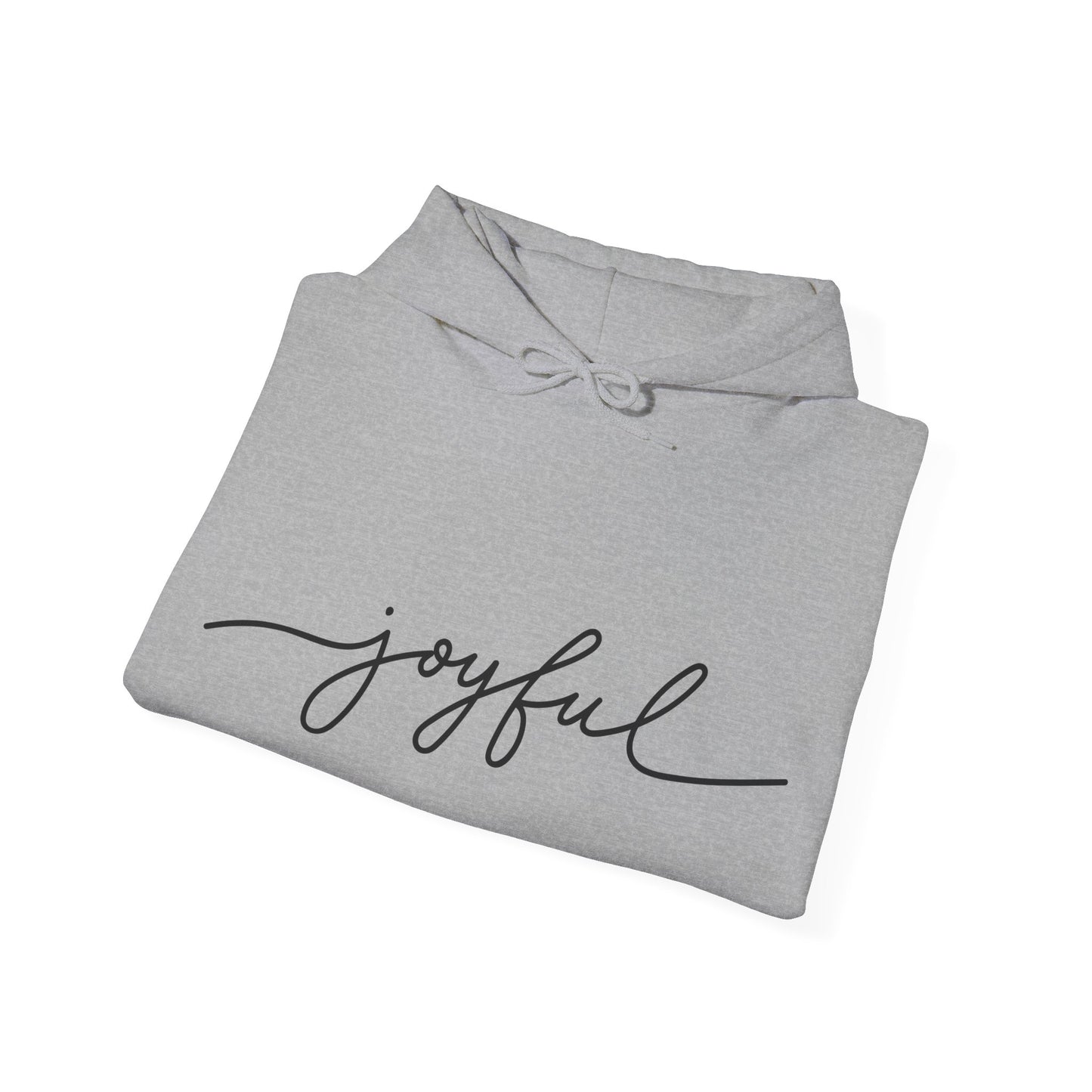 Christmas Joyful Hoodie - Cozy Unisex Sweatshirt for Book Lovers