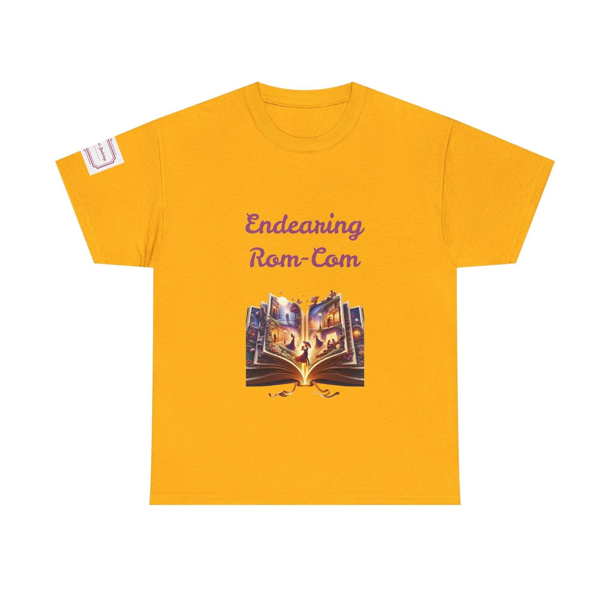 Endearing - Unisex Heavy Cotton Tee - Rom-Com Books - The Dreamer's Bookshop.