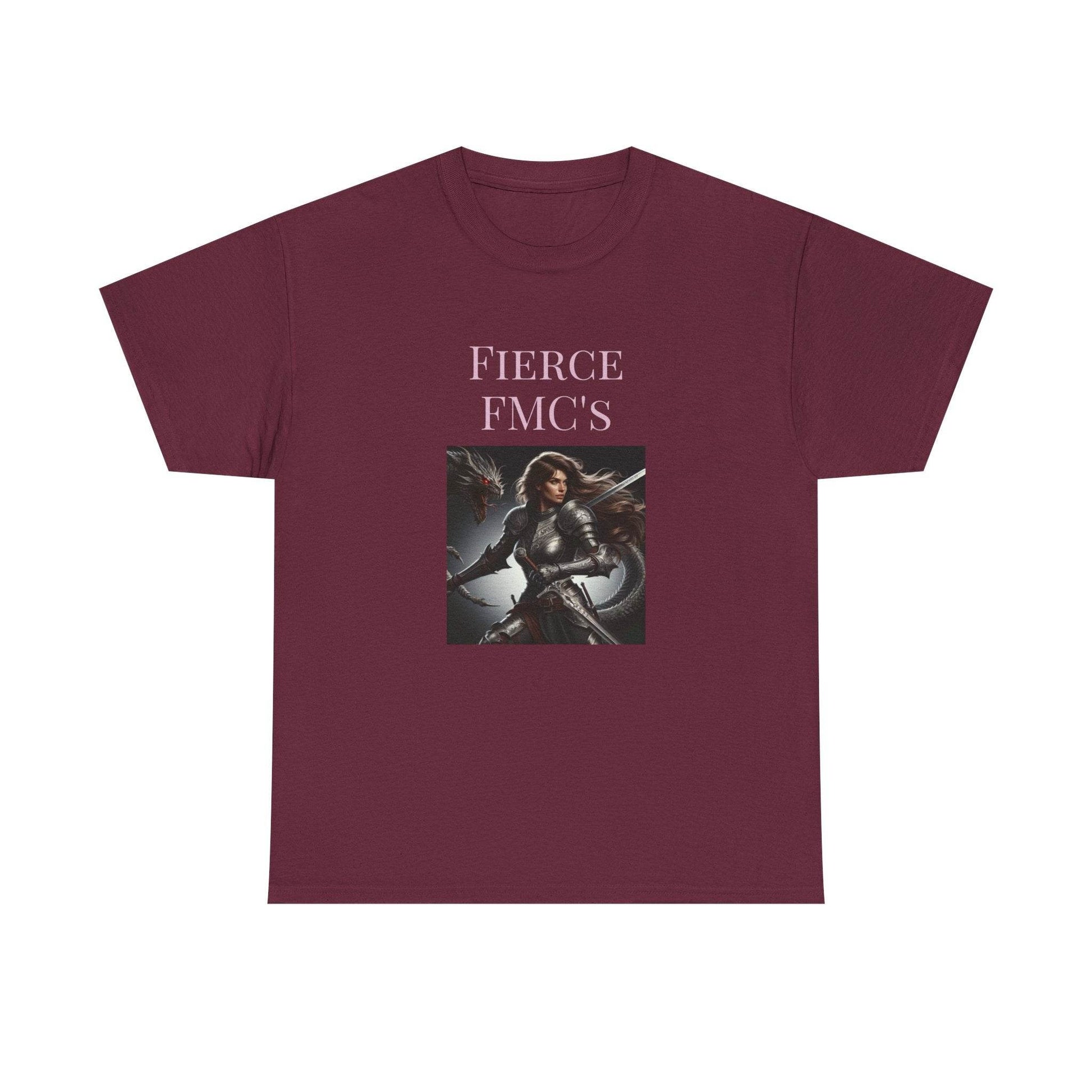 Fierce FMC - Graphic Tee - Unisex Heavy Cotton T-Shirt - Book Lovers - The Dreamer's Bookshop.