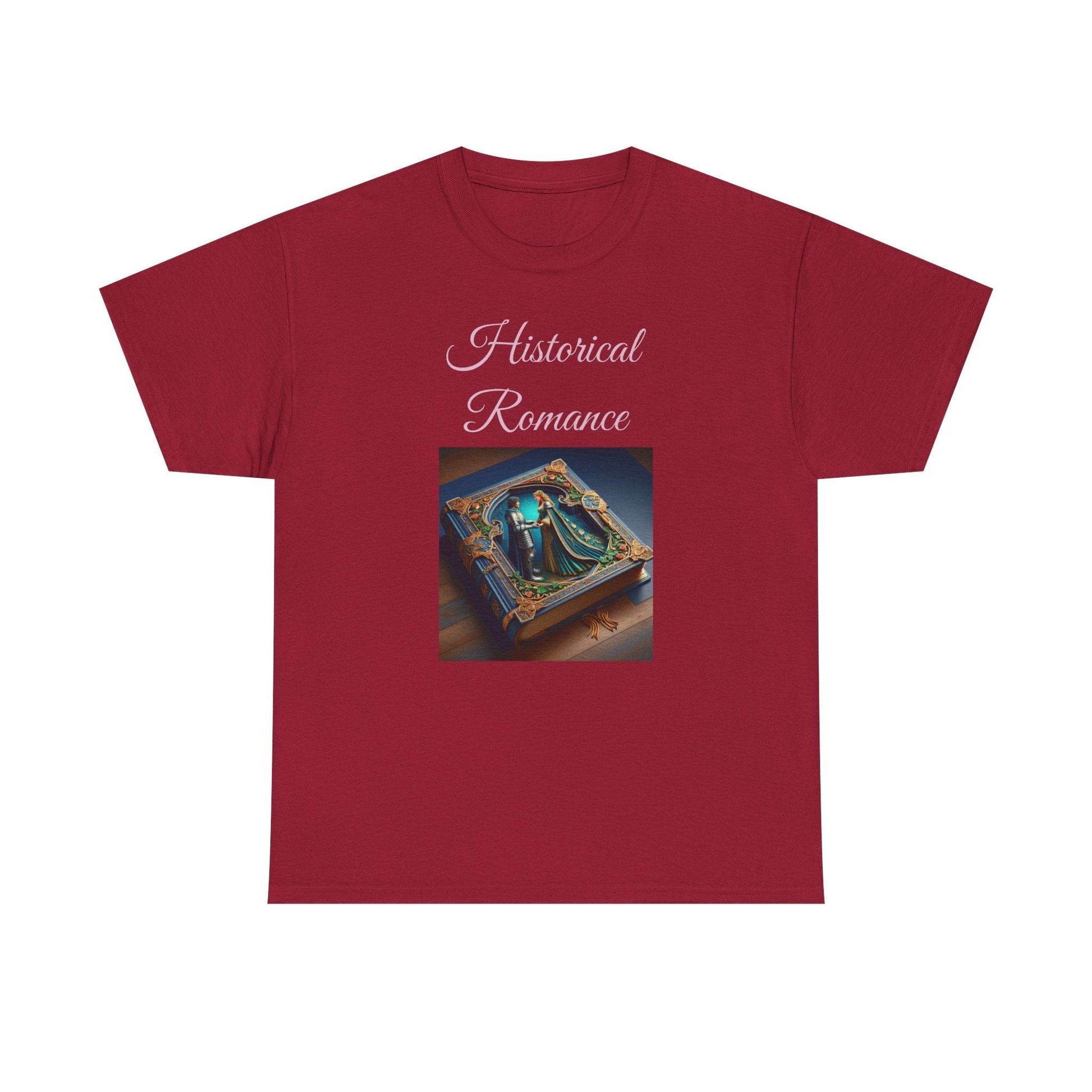 Fiction - Graphic Tee - Unisex Heavy Cotton T-Shirt - Historical Romance - The Dreamer's Bookshop.