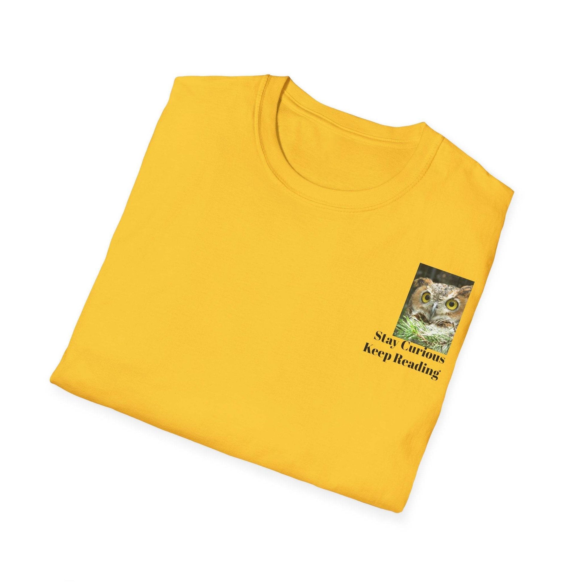 Inspirational Unisex Softstyle T-Shirt - 'Keep Breathing' Motivational Design - The Dreamer's Bookshop.
