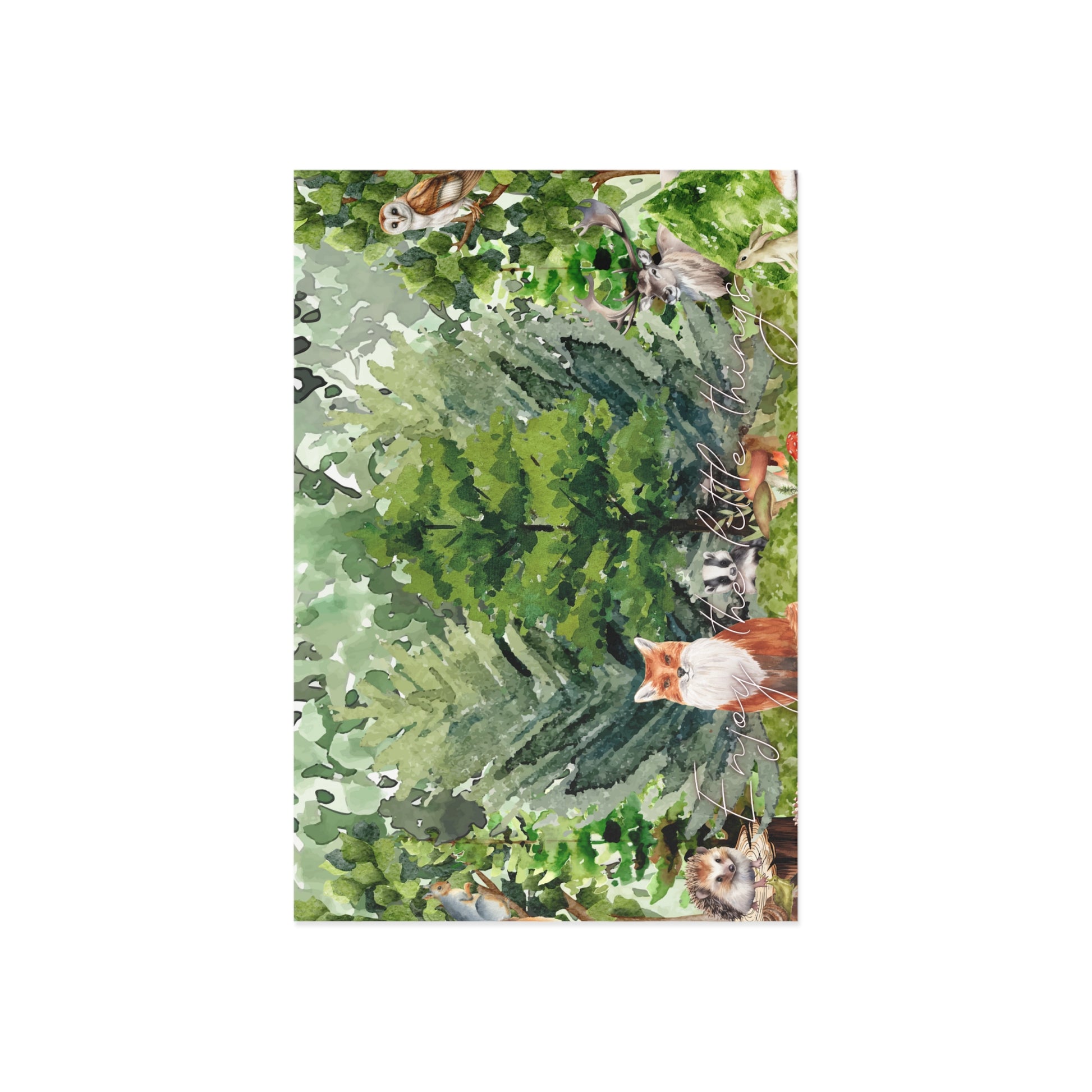 The Dreamer's Bookshop "Forest" Enjoy the Little Things Card - The Dreamer's Bookshop.