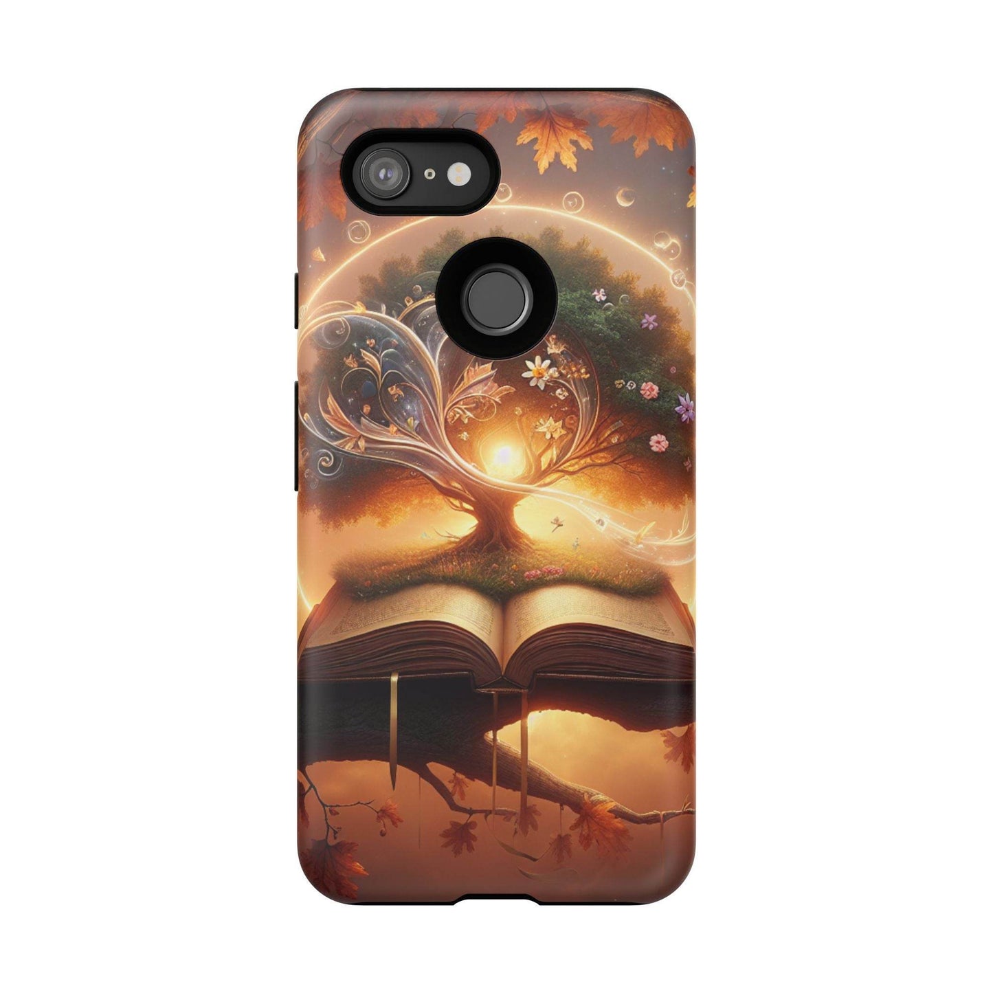 Google & Samsung - Artistic Phone Case with BookishTree Design - Tough Cases - The Dreamer's Bookshop.