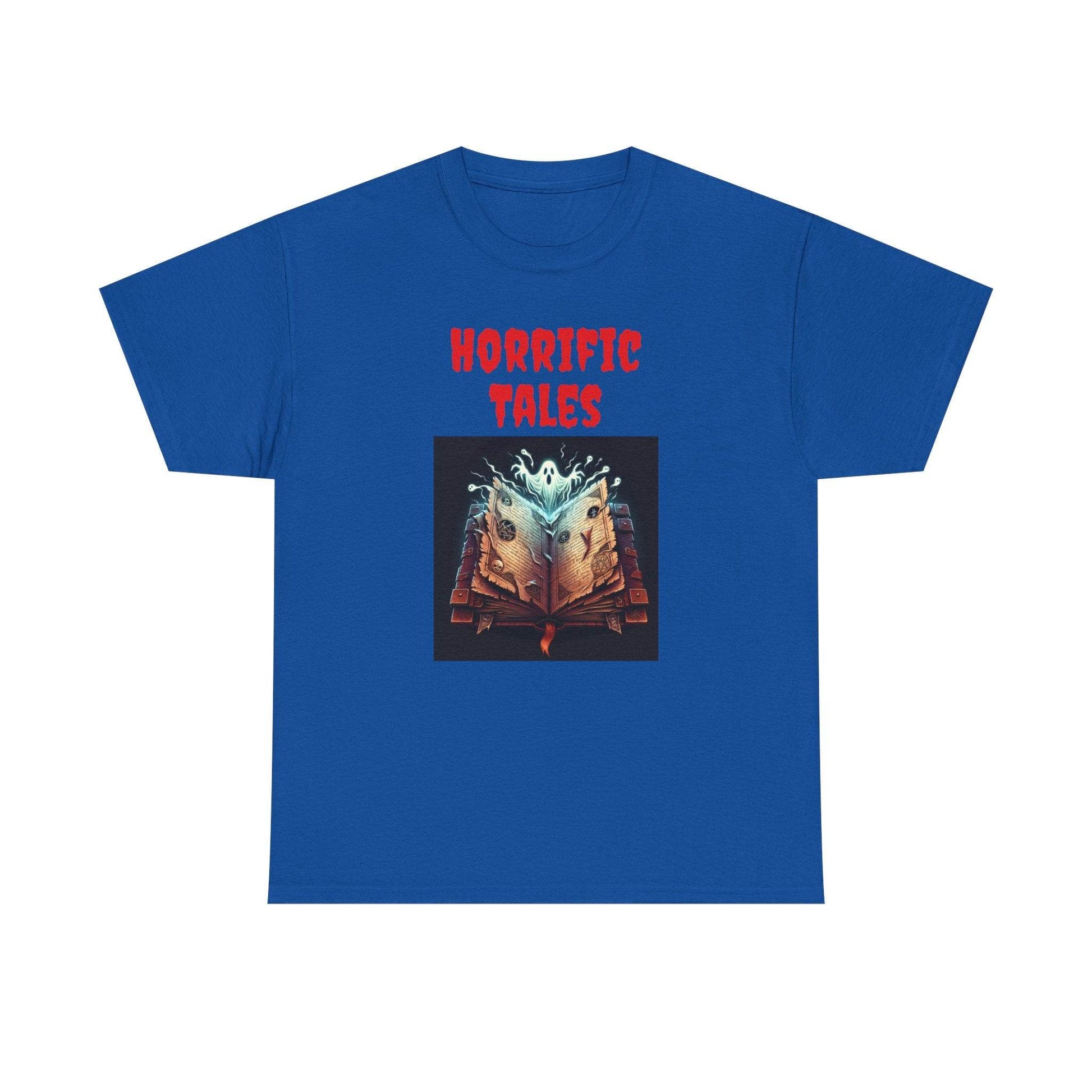 Horrific Tales - A Unisex Heavy Cotton Tee - Perfect Gift for Book Lovers - The Dreamer's Bookshop.