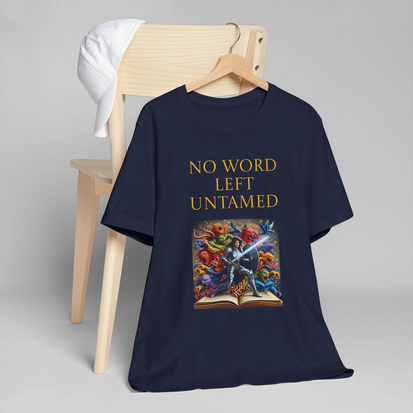 Unisex Jersey T-Shirt - No Word - The Dreamer's Bookshop.
