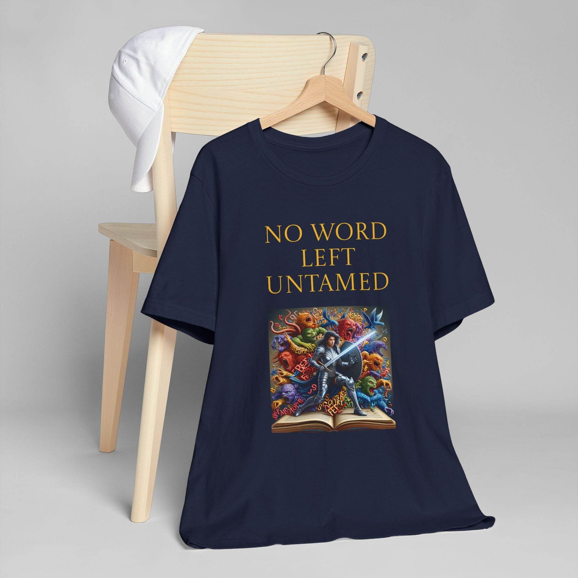 Unisex Jersey T-Shirt - No Word - The Dreamer's Bookshop.