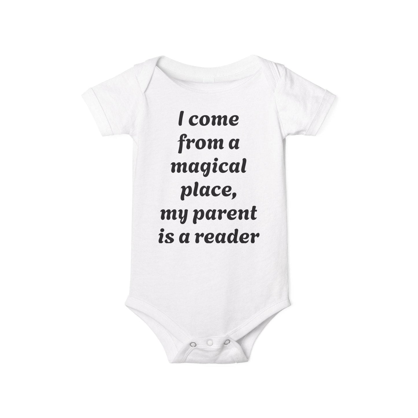 US - Magical Reader Infant Onesie - Cute Baby Bodysuit for Book Lovers - The Dreamer's Bookshop.