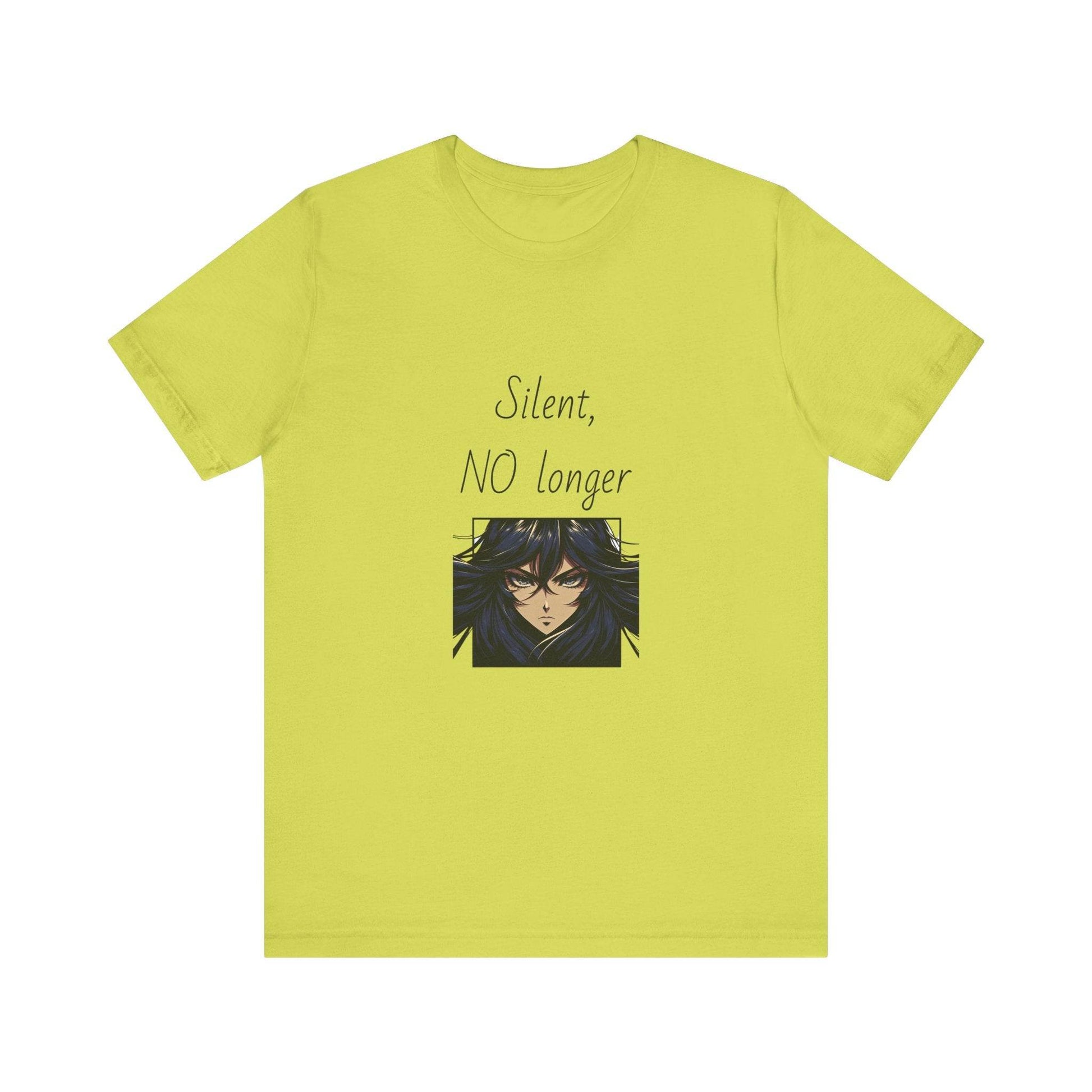 Fierce Survivor Unisex Short Sleeve Tee - Silent, NO longer - The Dreamer's Bookshop.