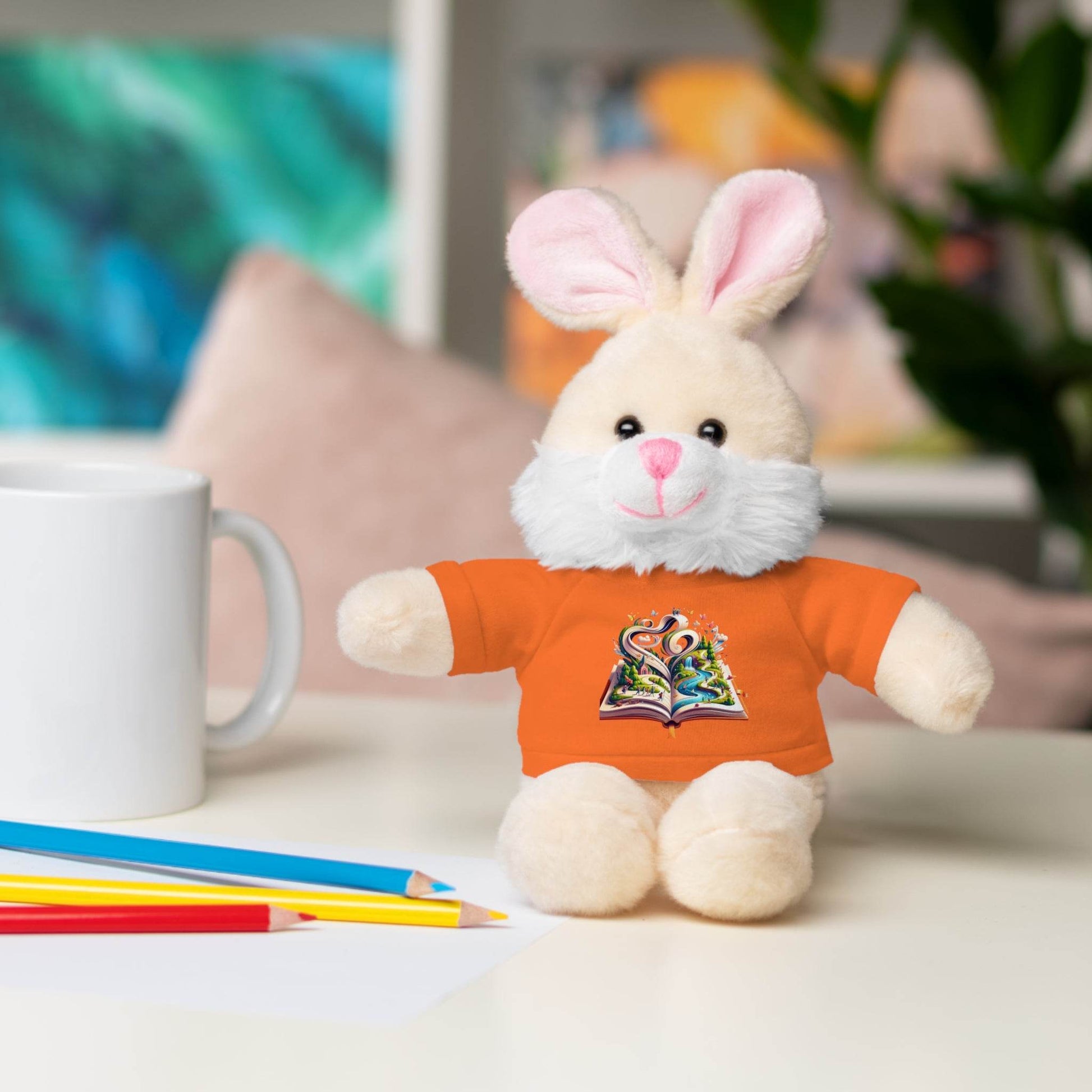 Personalized Stuffed Animal with Tee - Perfect Gift for Kids and Baby Showers - The Dreamer's Bookshop.