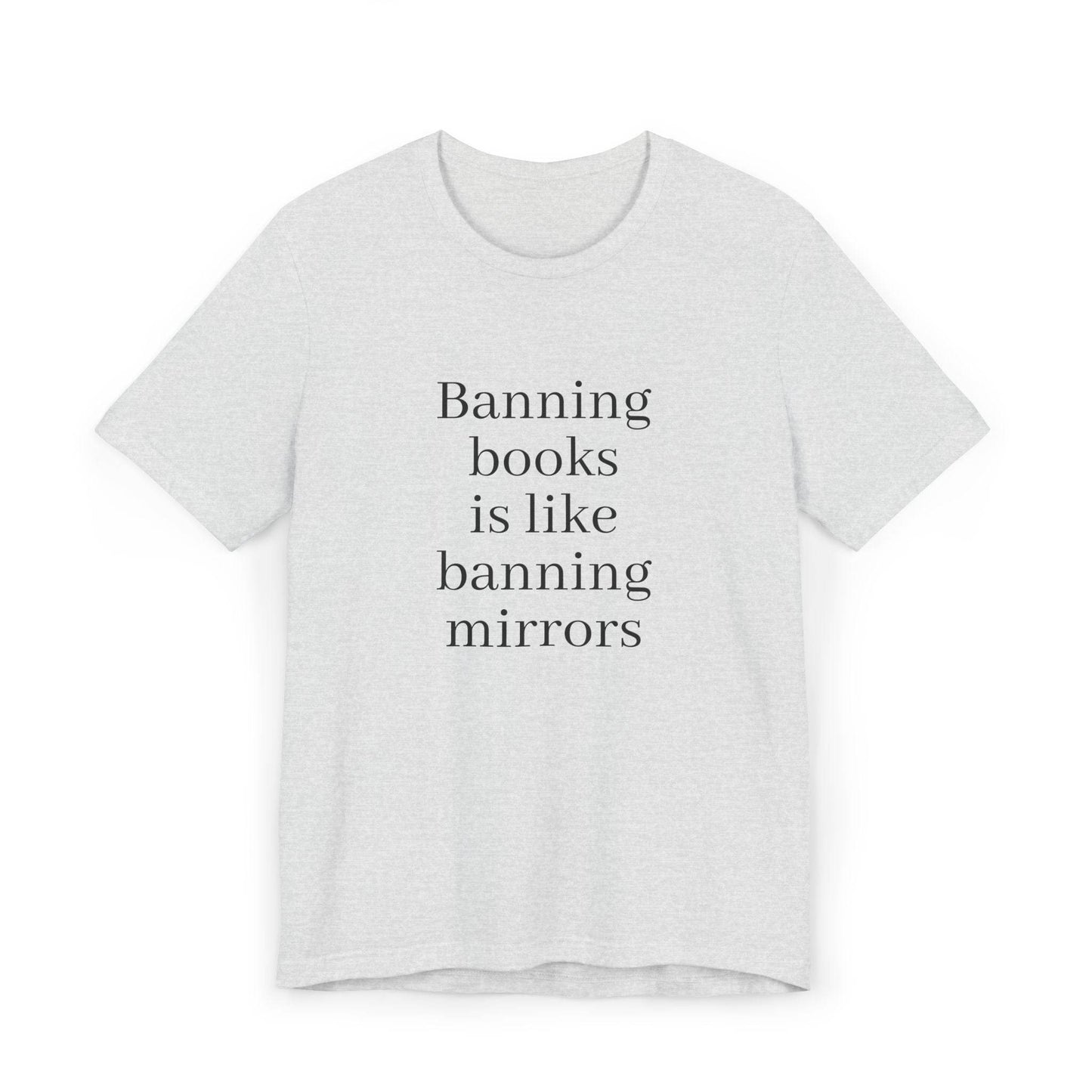 Unisex Jersey T-Shirt - Banning Books Vibe - The Dreamer's Bookshop.