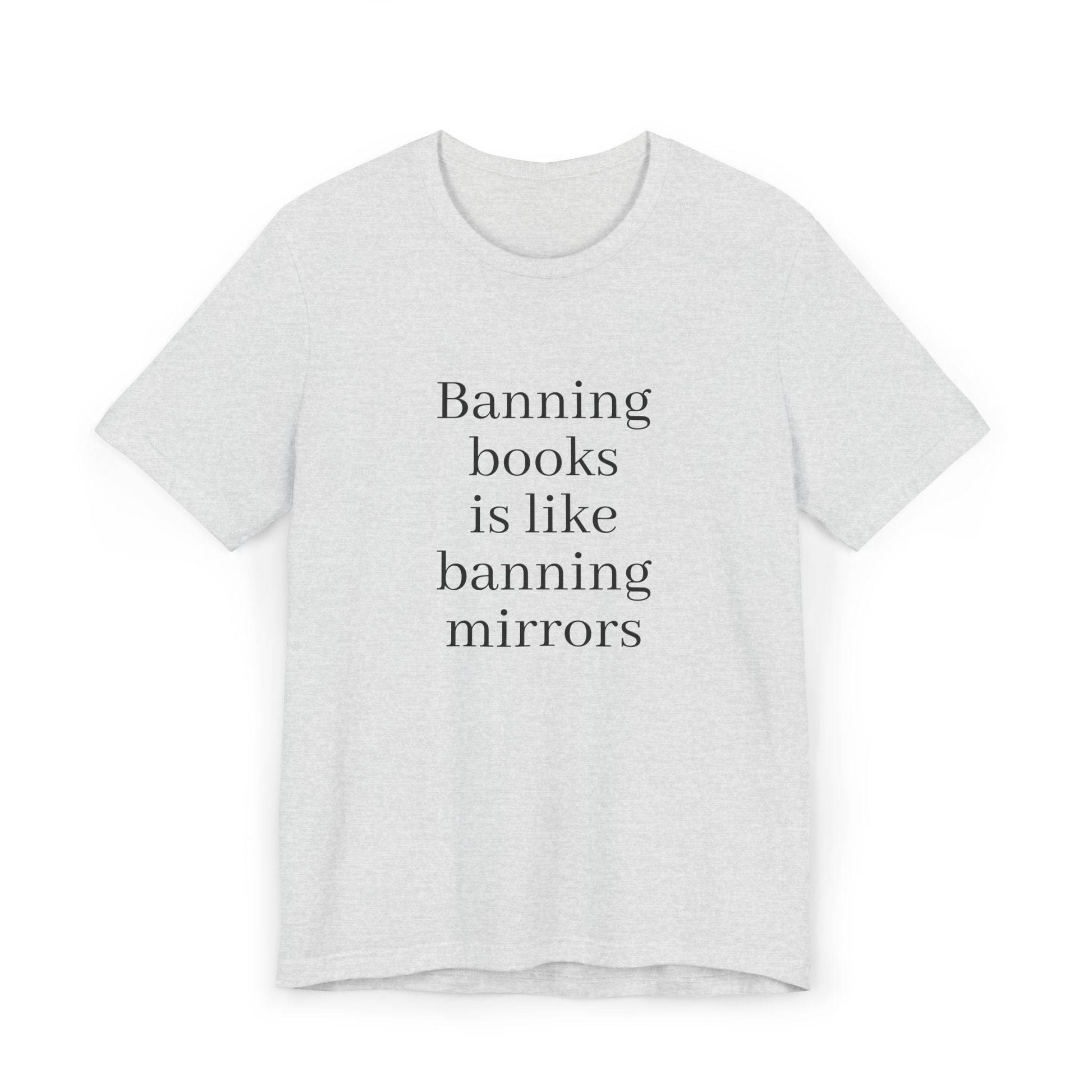 Unisex Jersey T-Shirt - Banning Books Vibe - The Dreamer's Bookshop.